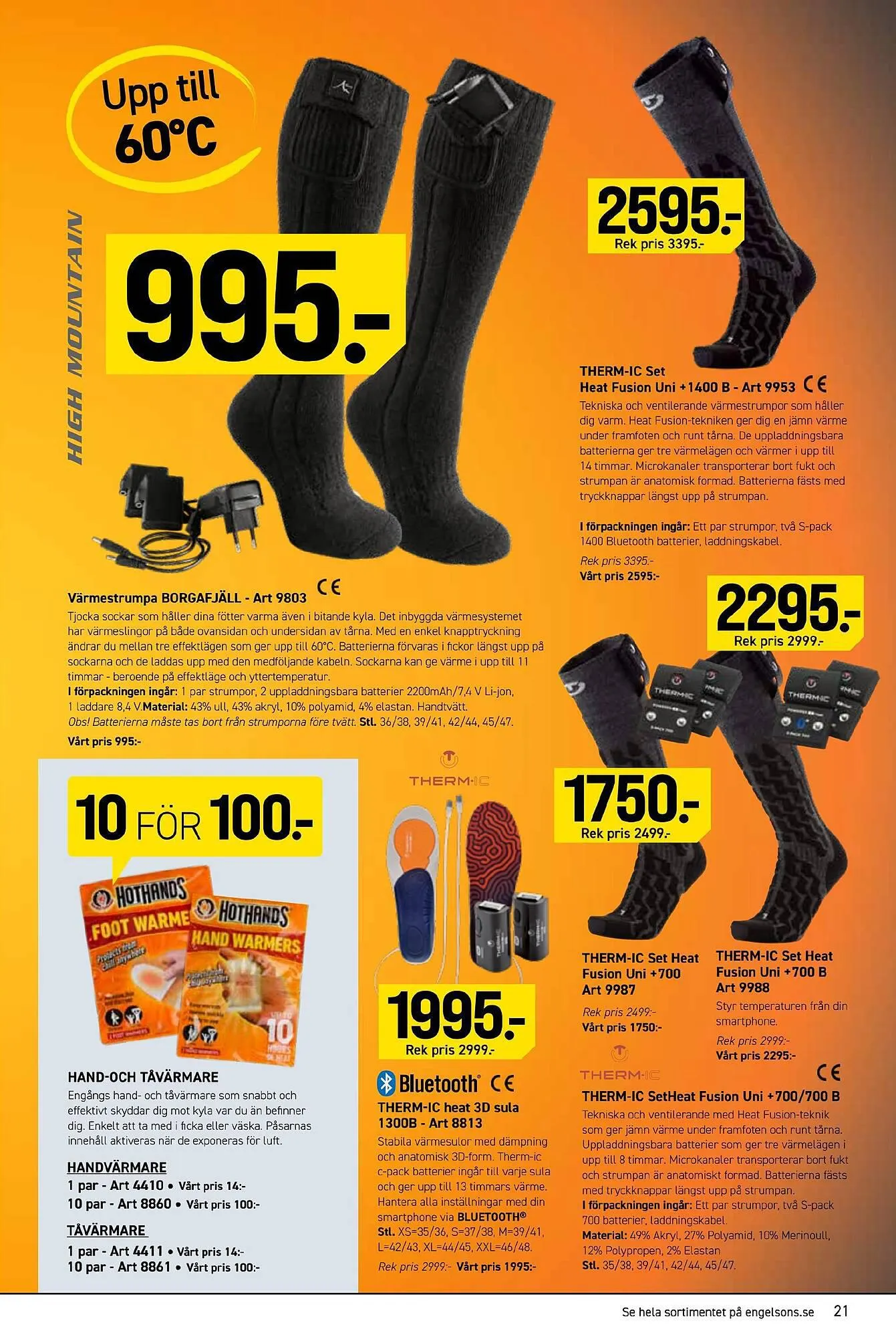 Engelsons reklamblad från 23 oktober till 30 november 2023 - Reklamblad sidor 21
