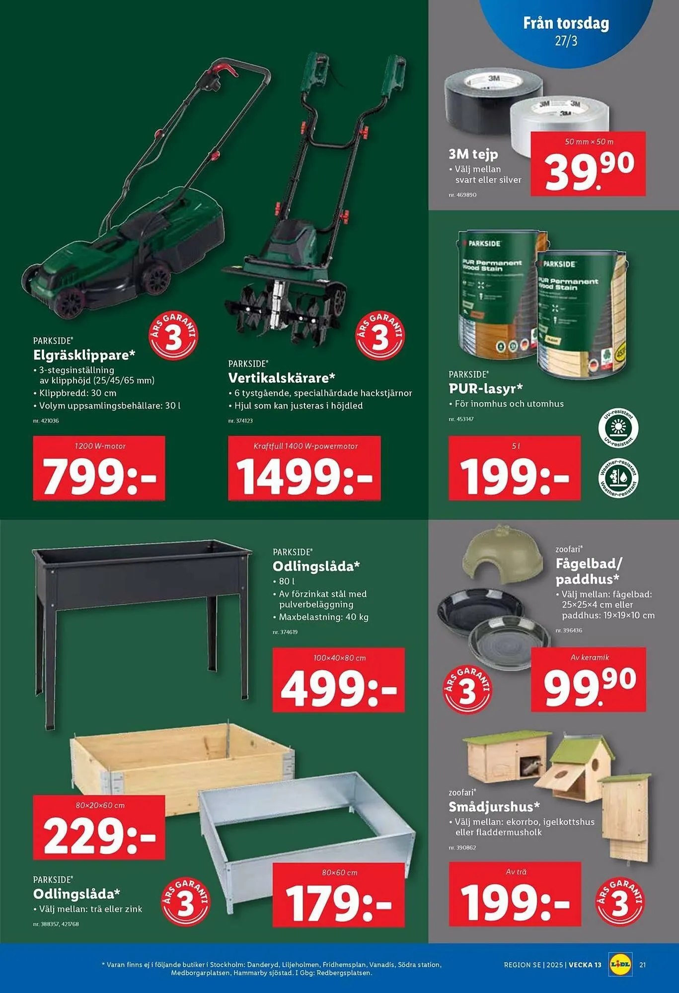 Lidl reklamblad från 24 mars till 30 mars 2025 - Reklamblad sidor 25
