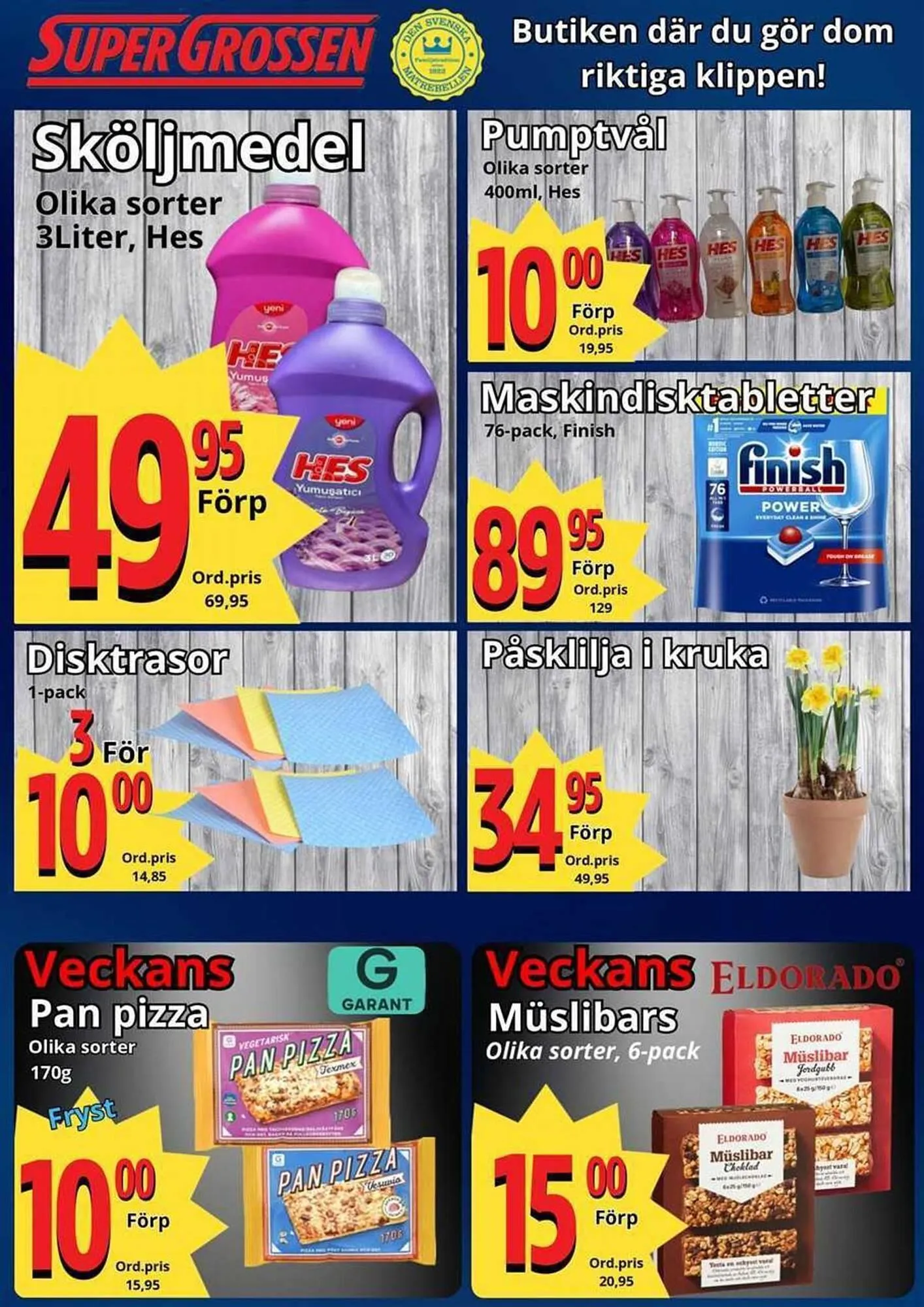 Supergrossen reklamblad från 31 mars till 6 april 2025 - Reklamblad sidor 10