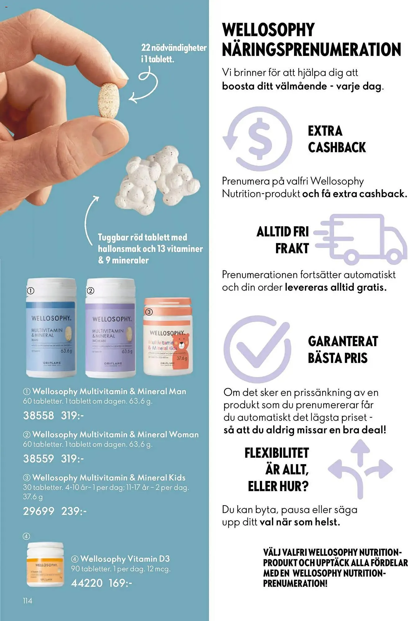 Oriflame reklamblad från 31 december till 27 januari 2026 - Reklamblad sidor 114