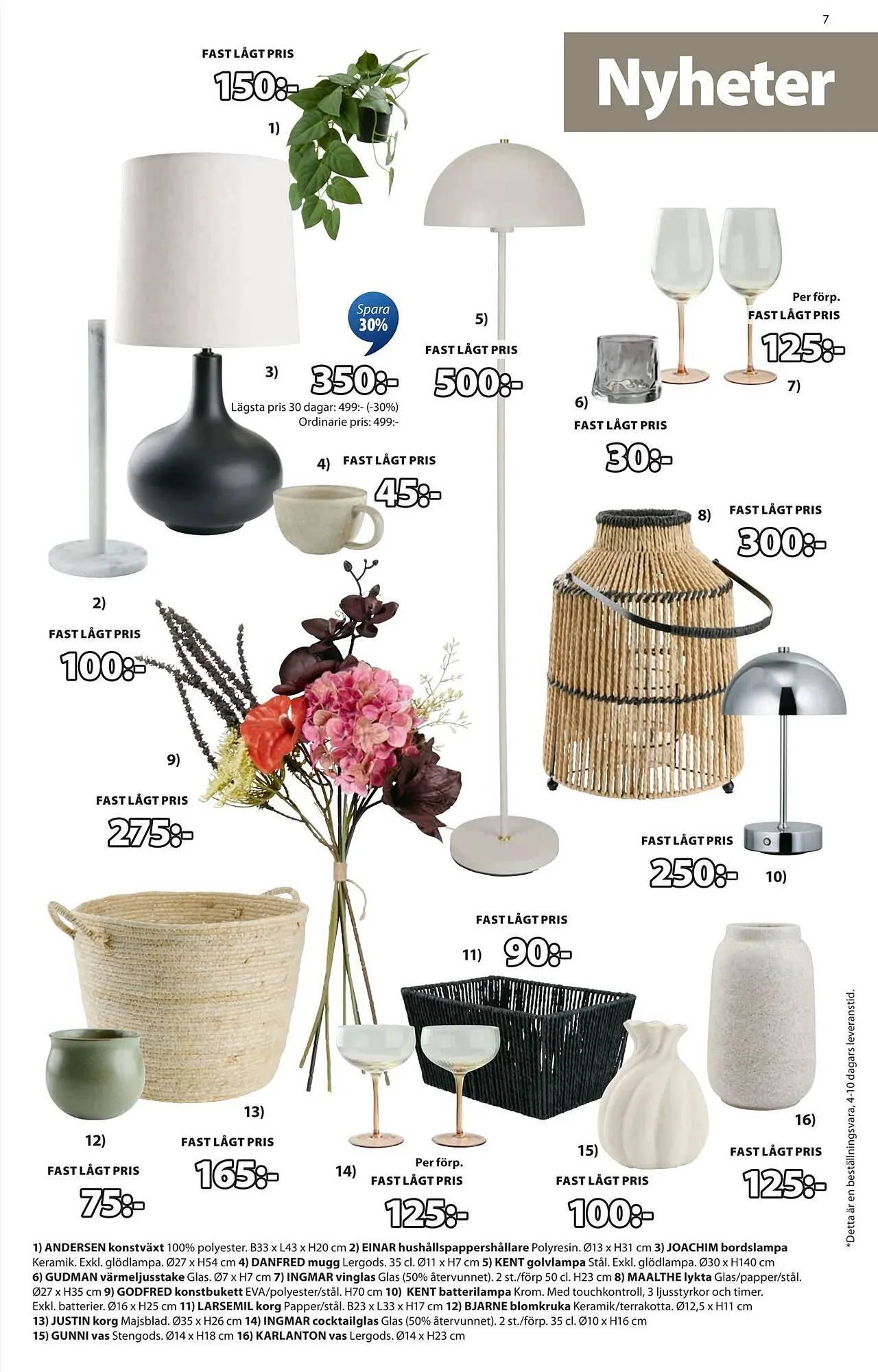 JYSK reklamblad från 28 juli till 10 augusti 2025 - Reklamblad sidor 7