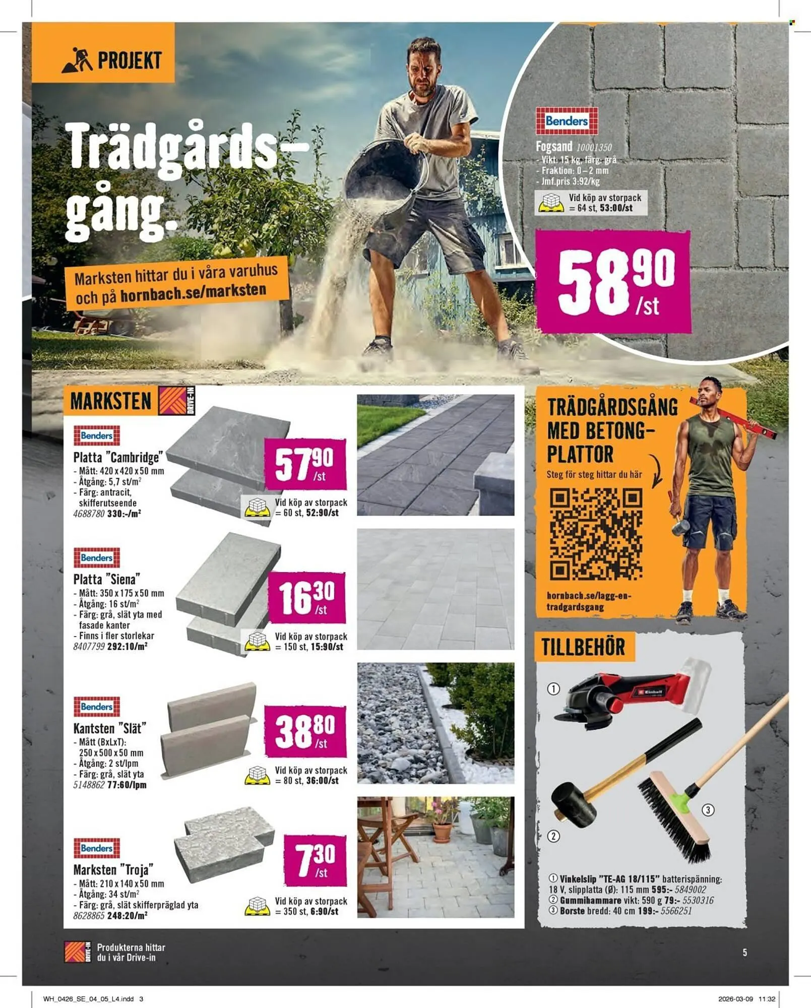 Hornbach reklamblad från 1 april till 30 april 2026 - Reklamblad sidor 5