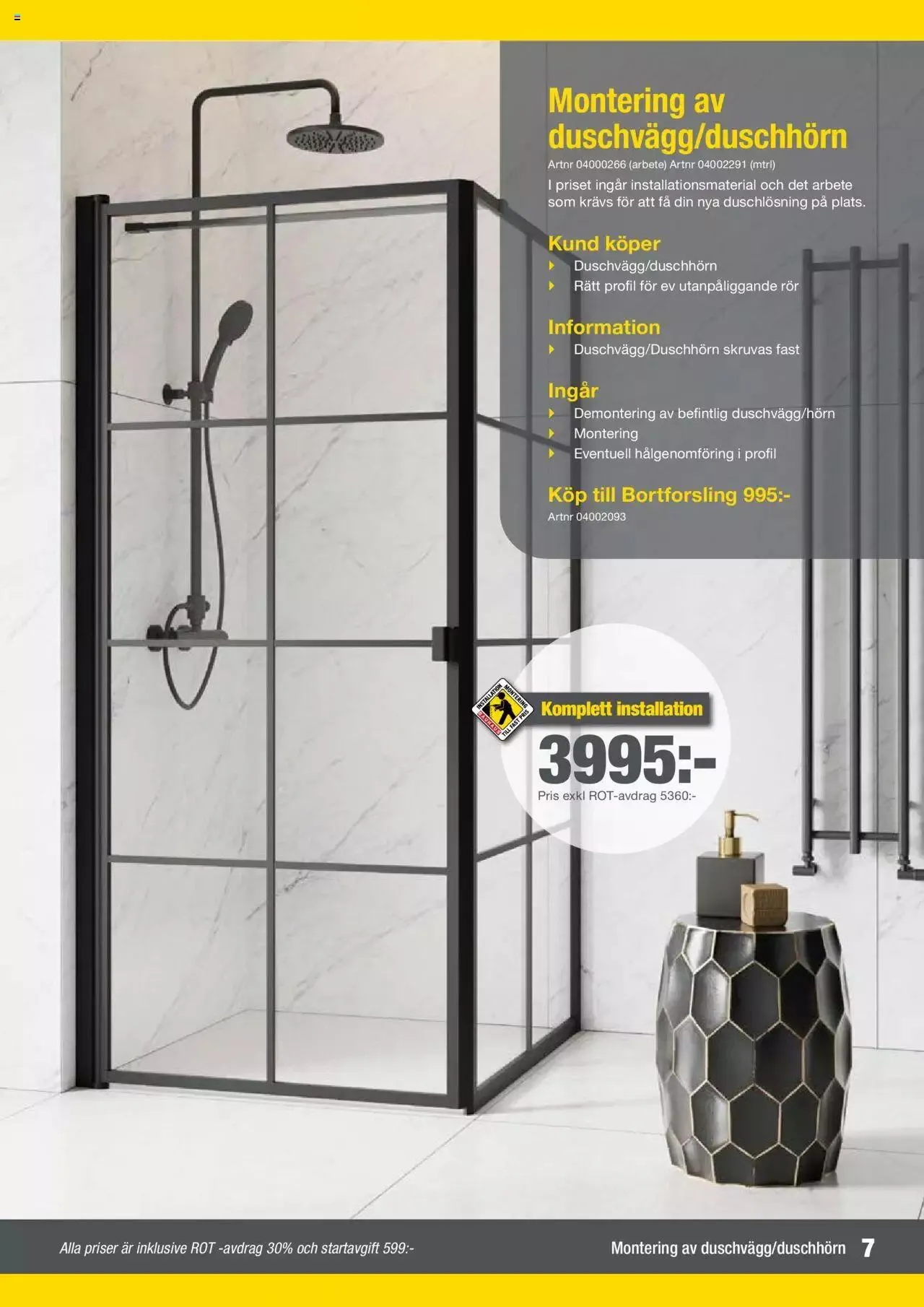 Bauhaus - Montageservice från 19 mars till 31 december 2023 - Reklamblad sidor 6
