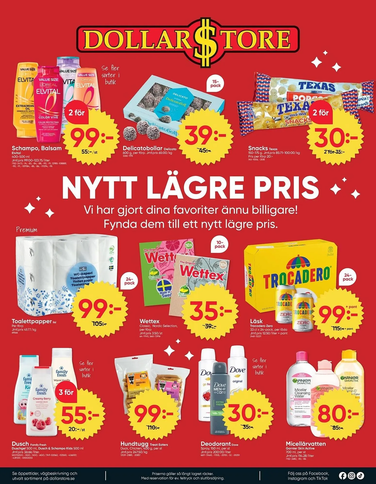DollarStore annonsblad från 2 mars till 15 mars 2026 - Reklamblad sidor 8