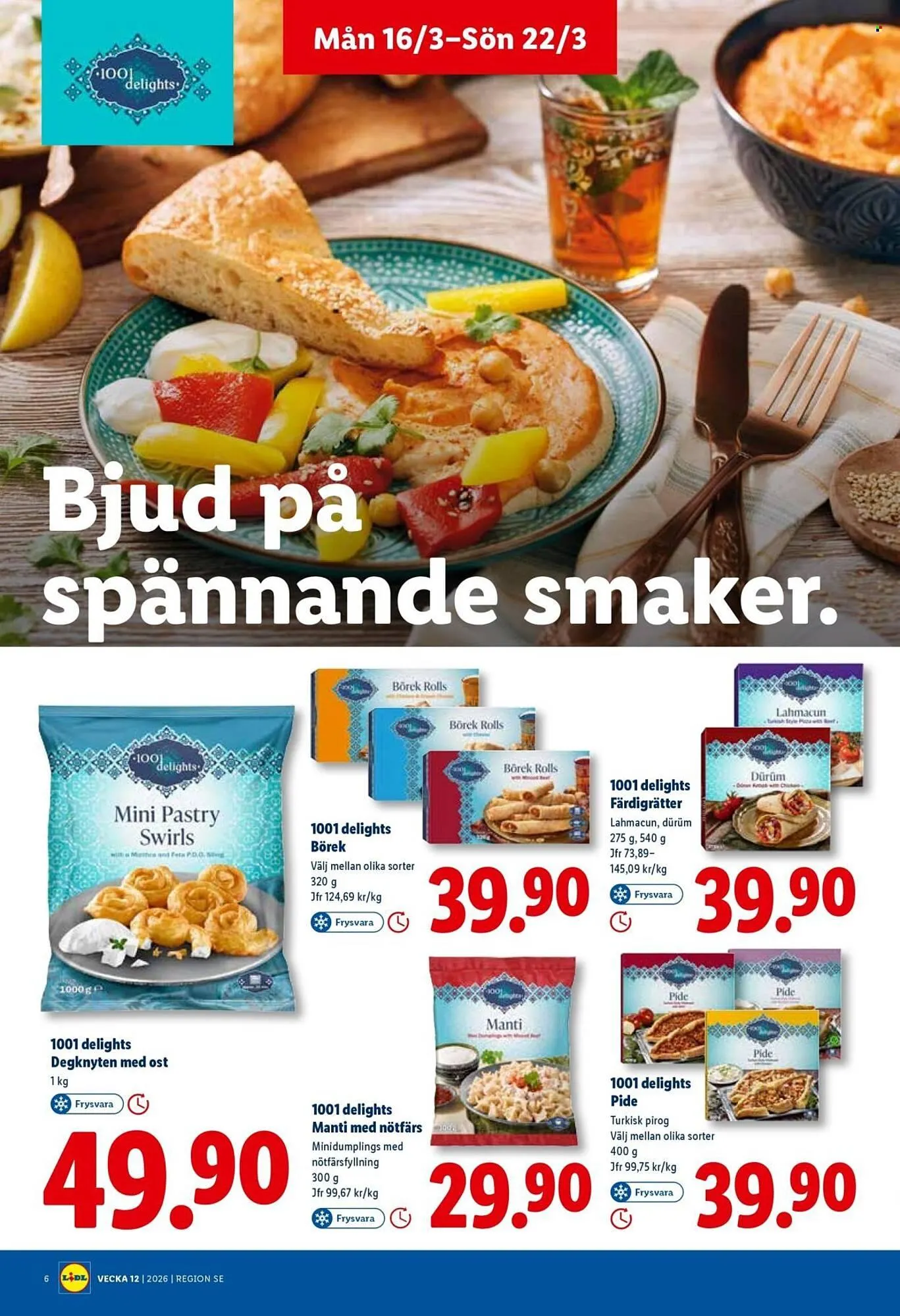 Lidl reklamblad från 16 mars till 22 mars 2026 - Reklamblad sidor 6