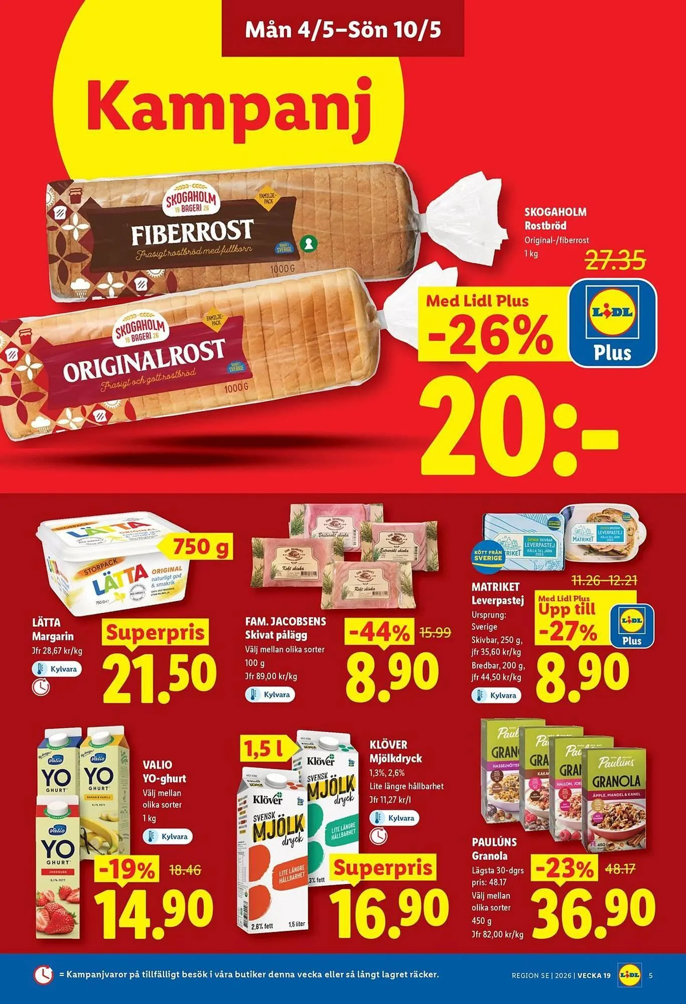 Lidl reklamblad från 4 maj till 10 maj 2026 - Reklamblad sidor 5