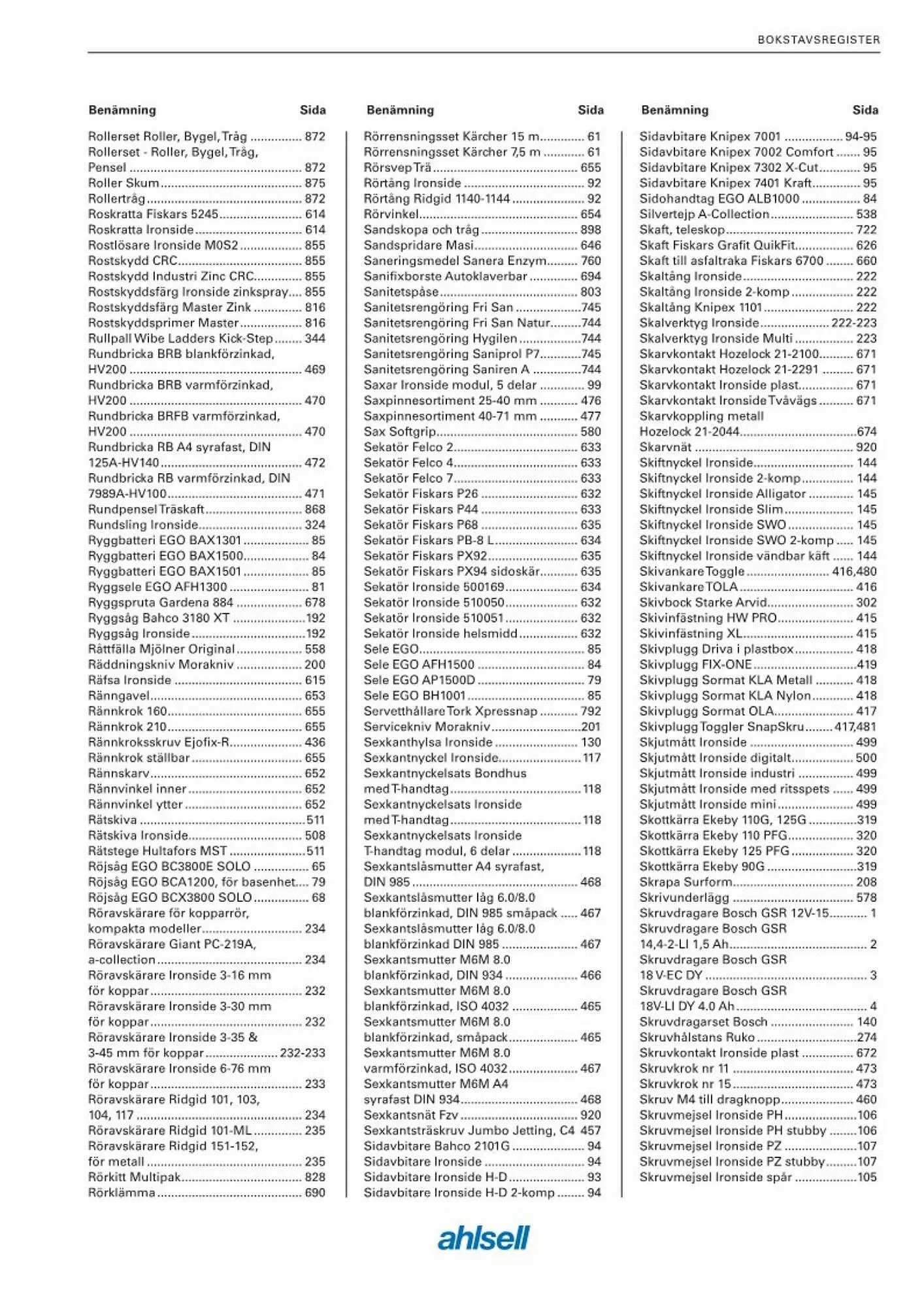 Ahlsell reklamblad från 6 september till 4 november 2023 - Reklamblad sidor 17
