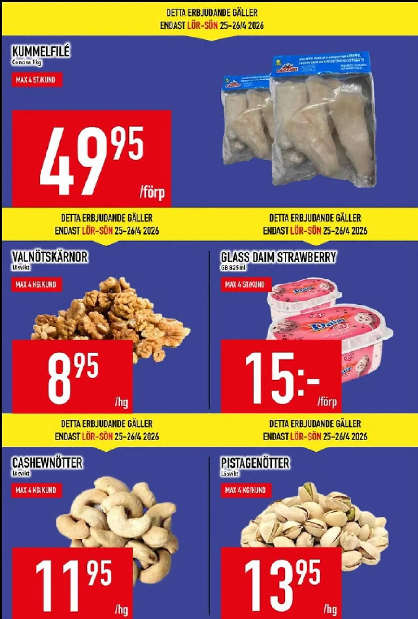 Matdax reklamblad från 20 april till 26 april 2026 - Reklamblad sidor 7