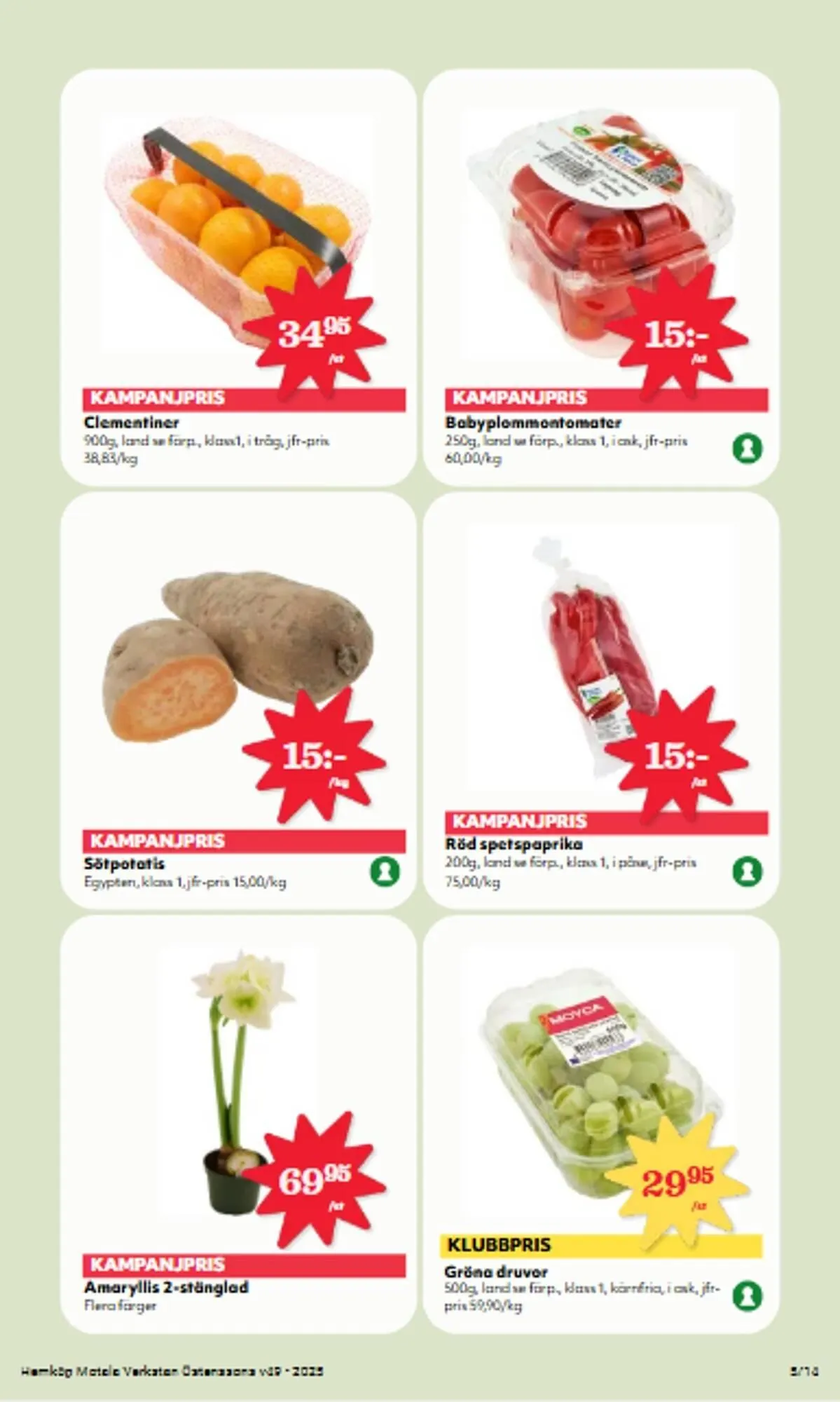 Hemköp reklamblad från 1 december till 7 december 2025 - Reklamblad sidor 5