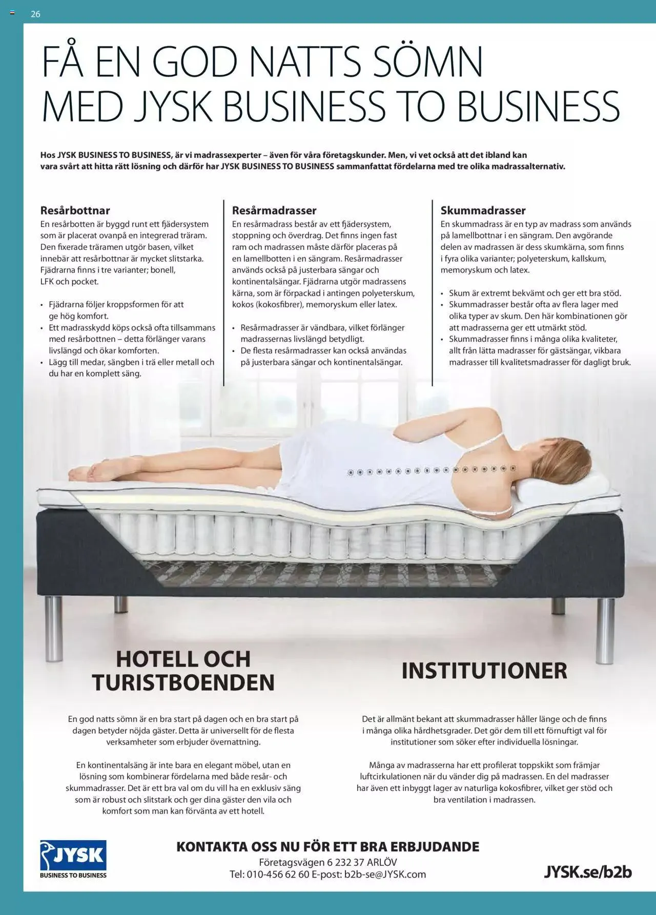JYSK - Business to Business katalog från 29 februari till 31 december 2024 - Reklamblad sidor 26