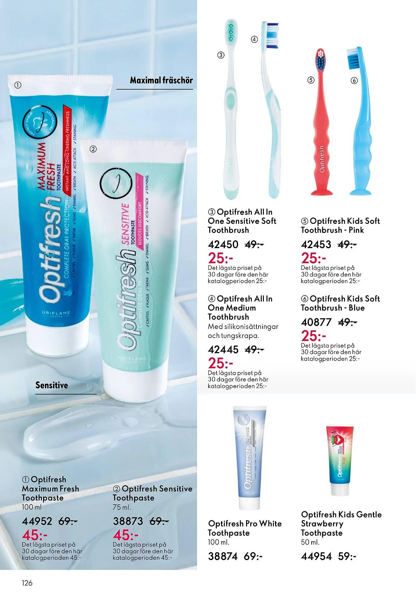 Oriflame reklamblad från 14 september till 7 oktober 2025 - Reklamblad sidor 126