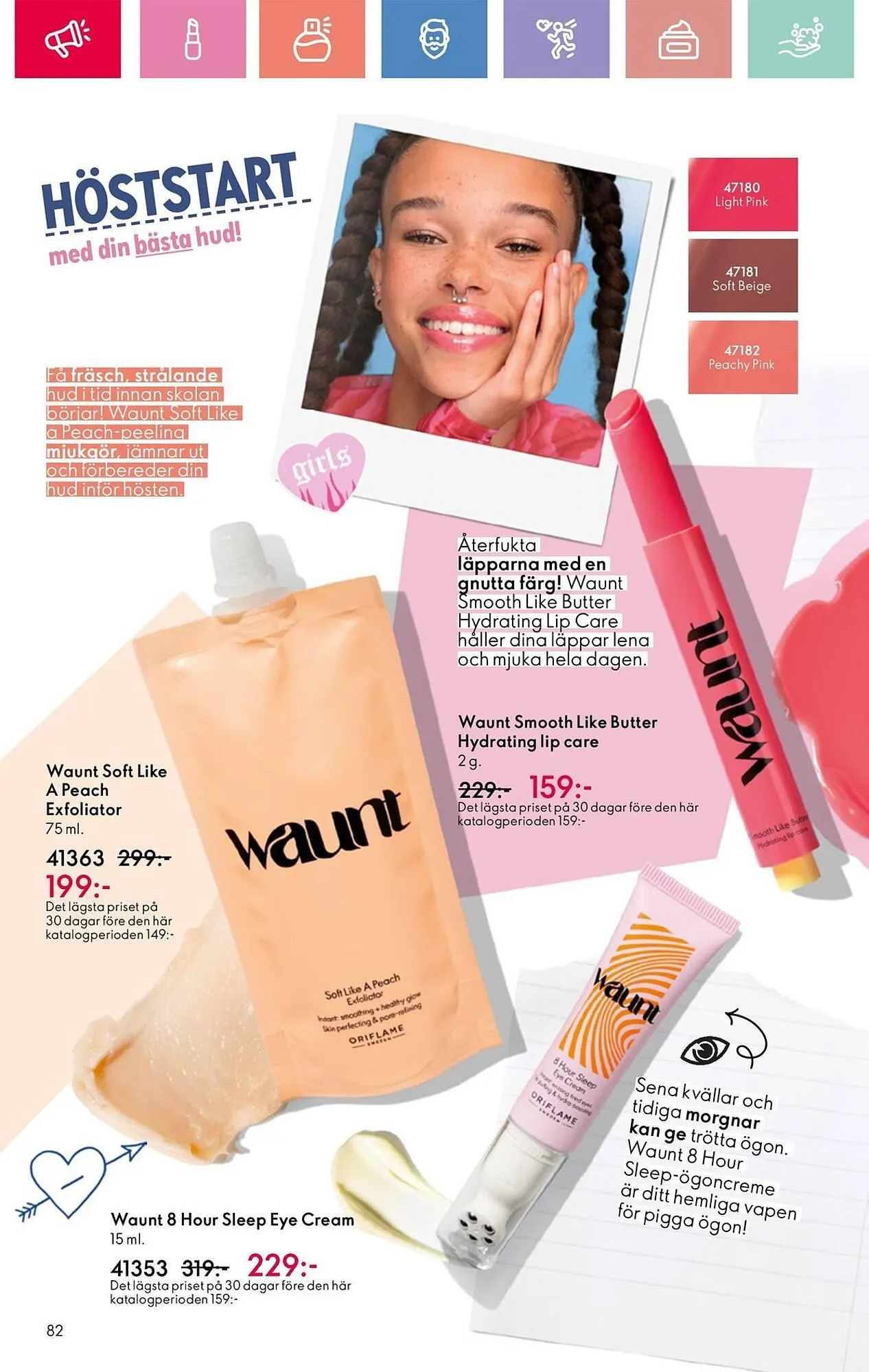 Oriflame reklamblad från 24 augusti till 13 september 2025 - Reklamblad sidor 82