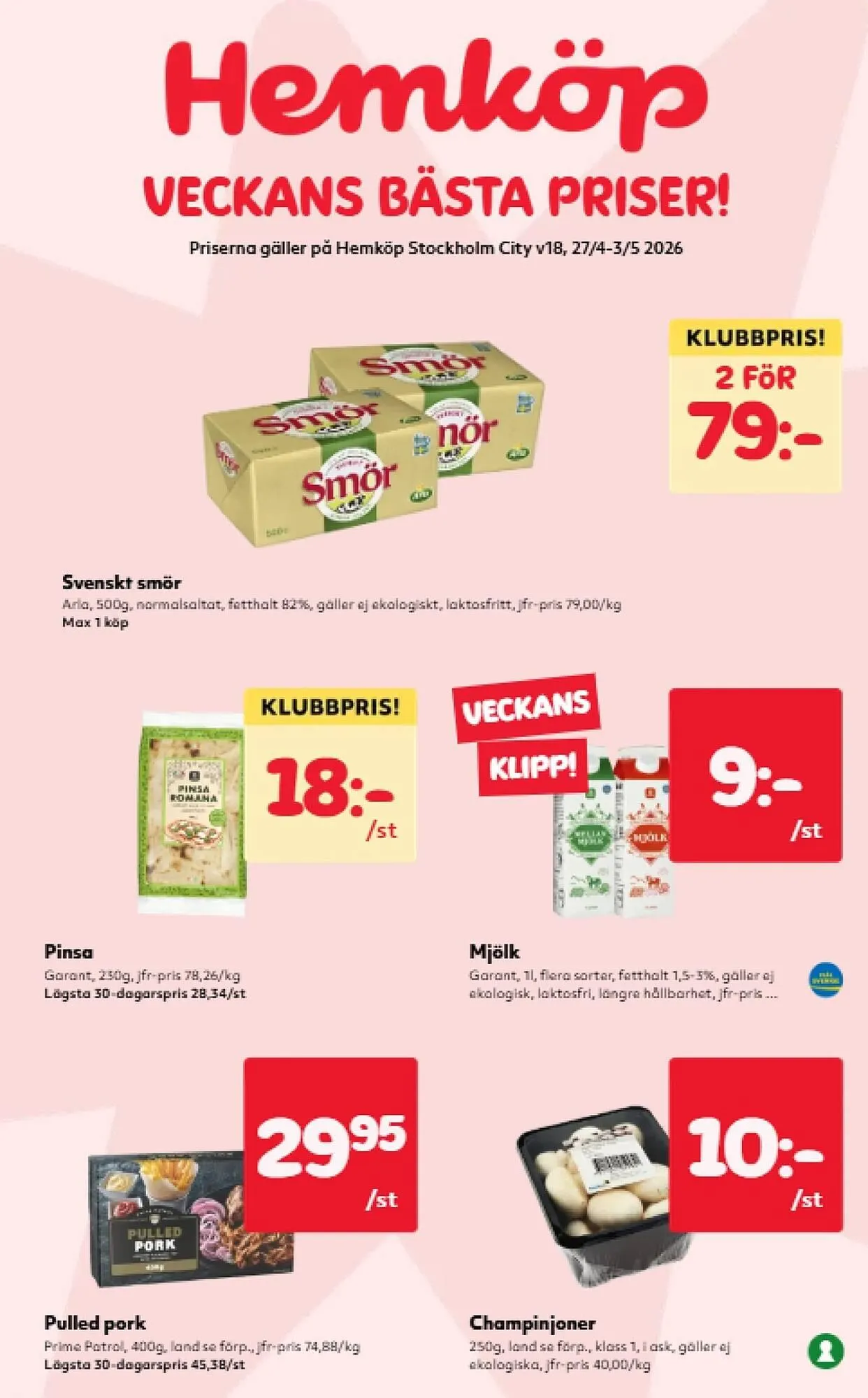 Östenssons reklamblad från 27 april till 3 maj 2026 - Reklamblad sidor 1