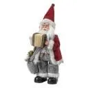 Dragspelande tomte med musik 35 cm