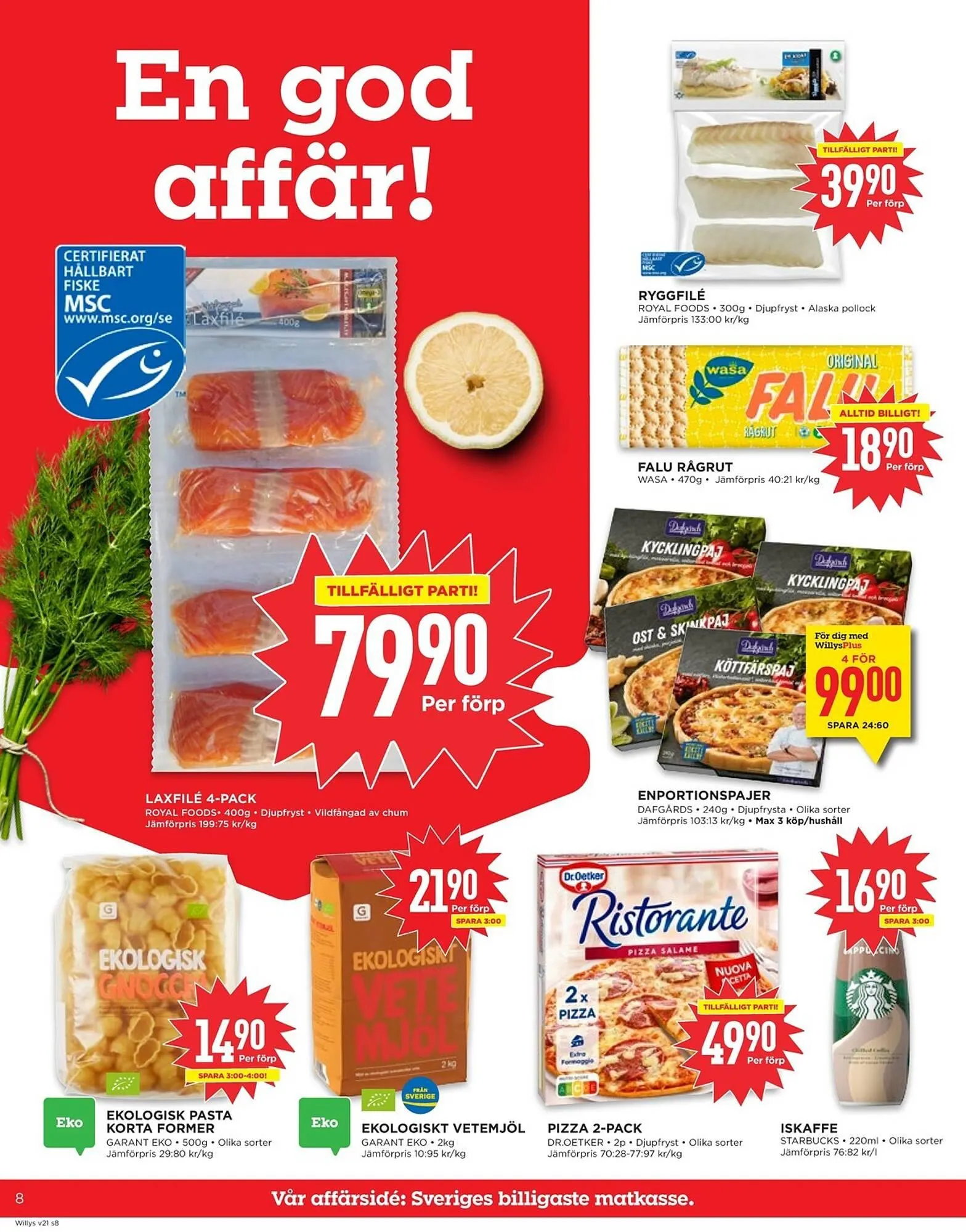 Willys reklamblad från 19 maj till 25 maj 2025 - Reklamblad sidor 8
