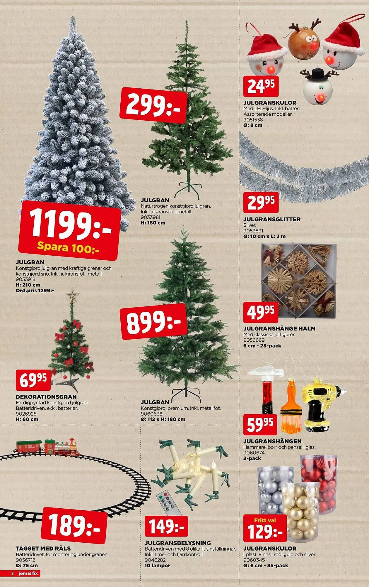 Jem&Fix reklamblad från 26 november till 3 december 2023 - Reklamblad sidor 8