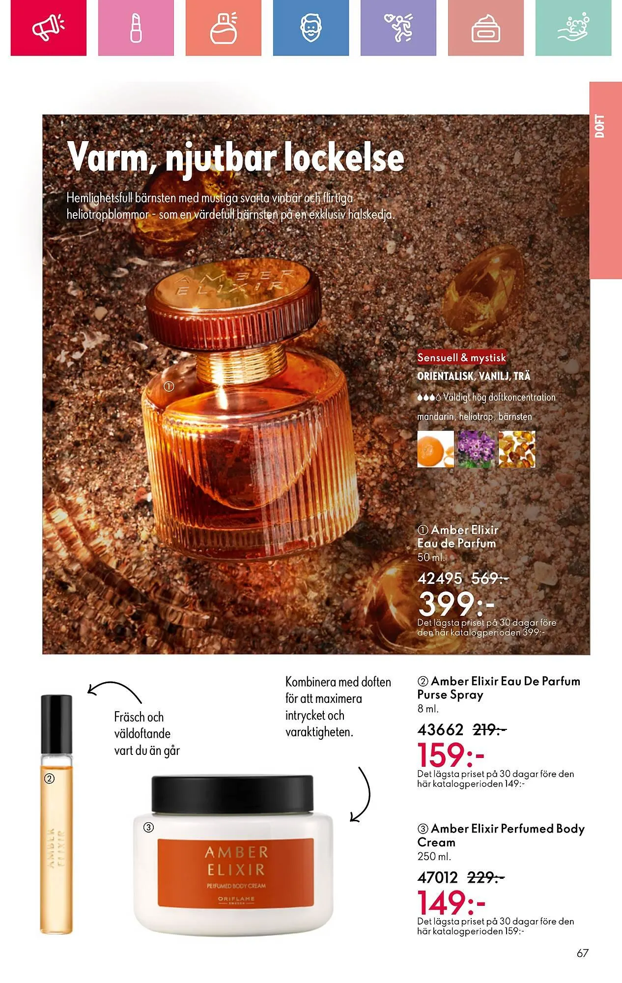 Oriflame reklamblad från 13 juli till 2 augusti 2025 - Reklamblad sidor 67