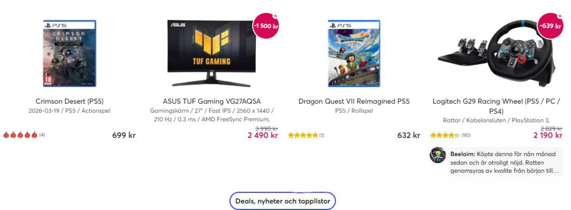 Webhallen reklamblad från 17 februari till 31 mars 2026 - Reklamblad sidor 2