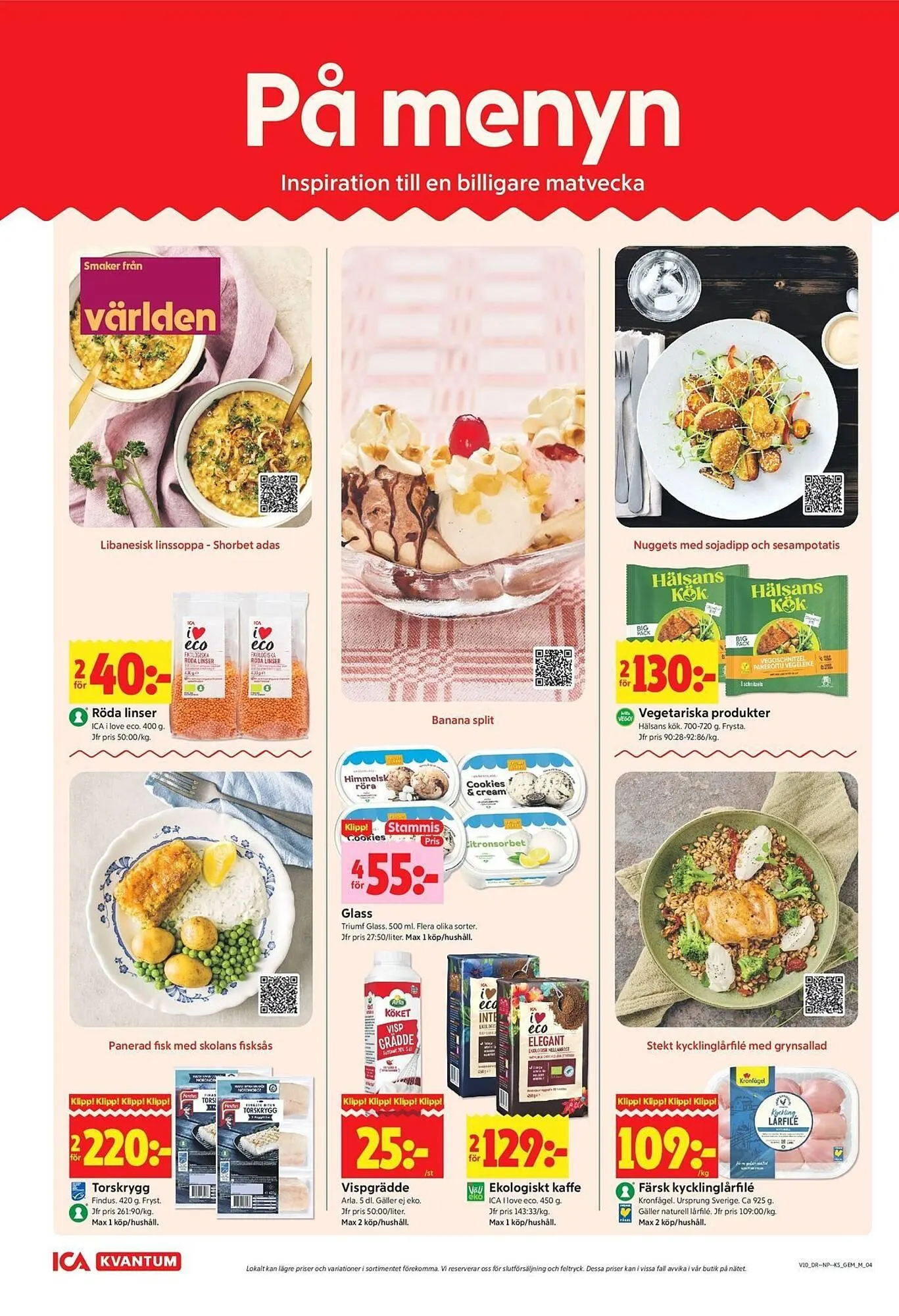 ICA Kvantum reklamblad från 2 mars till 8 mars 2026 - Reklamblad sidor 4