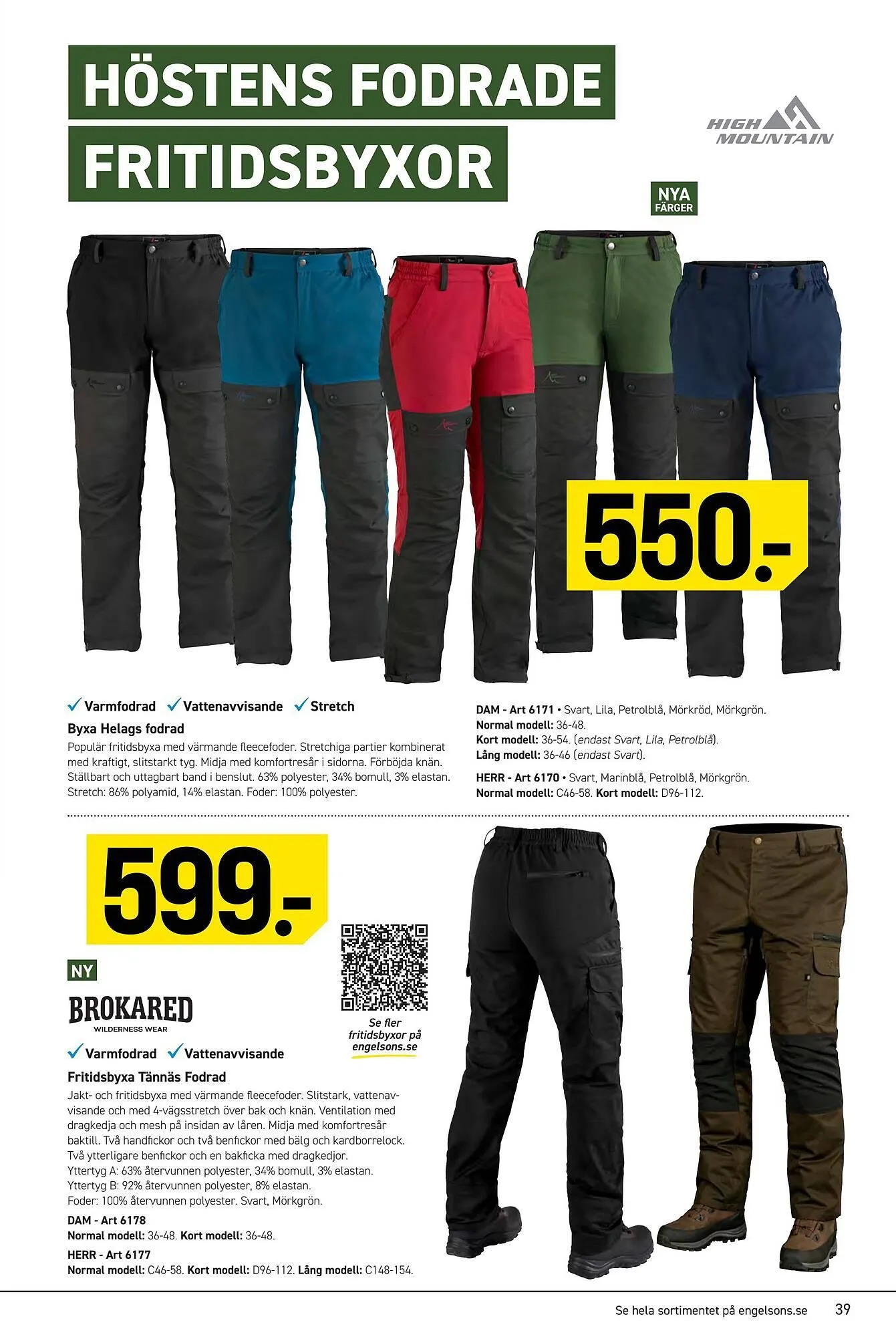 Engelsons reklamblad från 1 september till 3 september 2025 - Reklamblad sidor 39