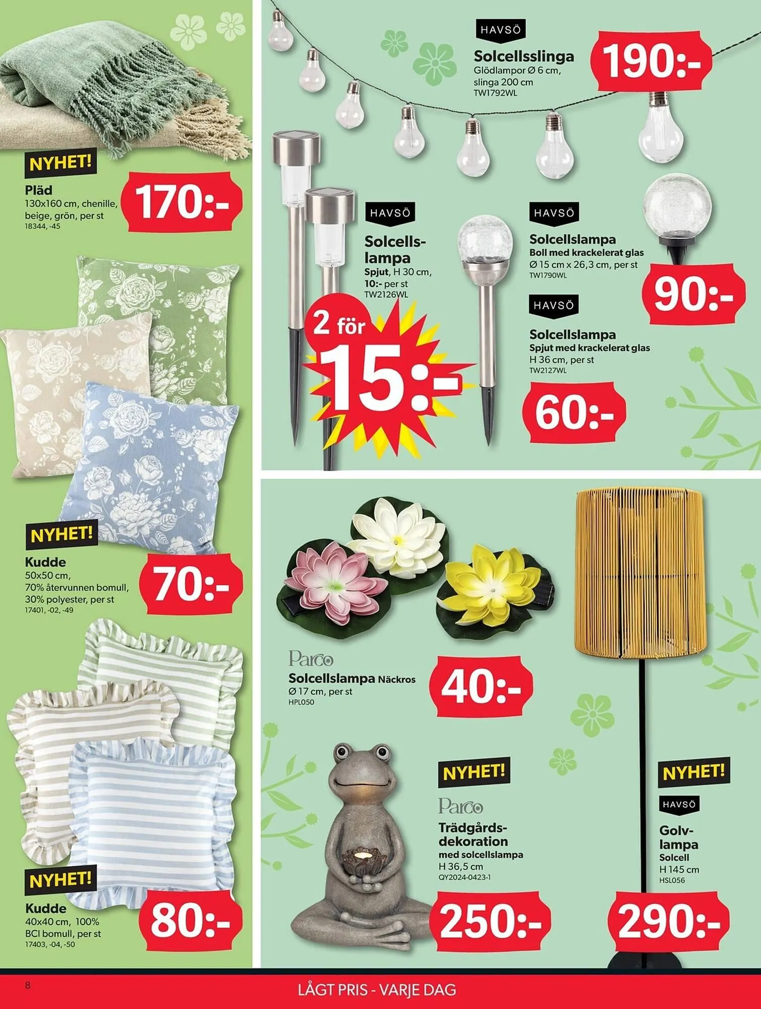 DollarStore reklamblad från 21 april till 4 maj 2025 - Reklamblad sidor 8