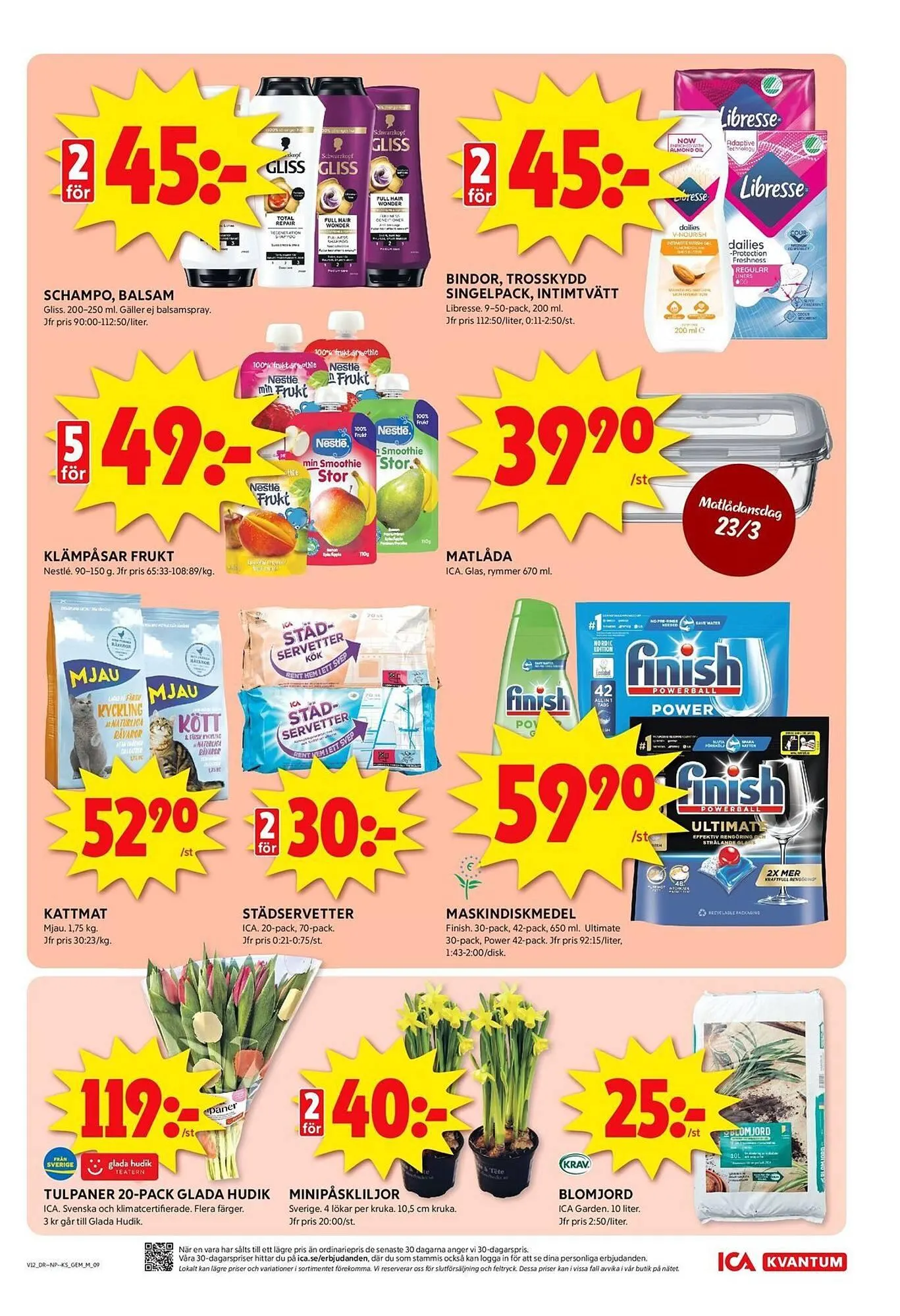 ICA Kvantum reklamblad från 17 mars till 23 mars 2025 - Reklamblad sidor 9