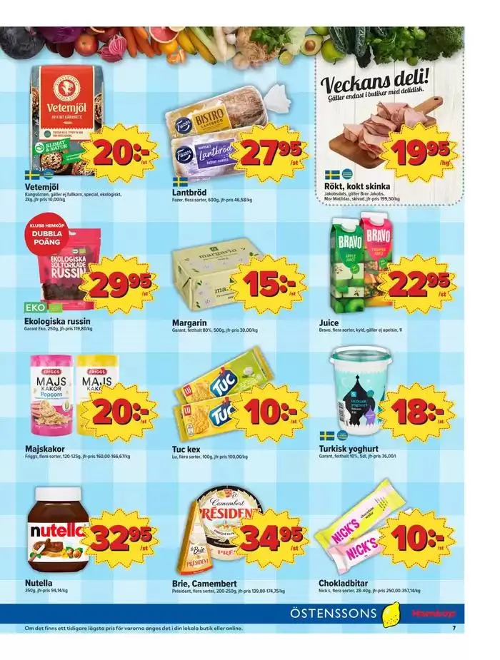 Östenssons reklambad från 26 januari till 9 februari 2025 - Reklamblad sidor 7