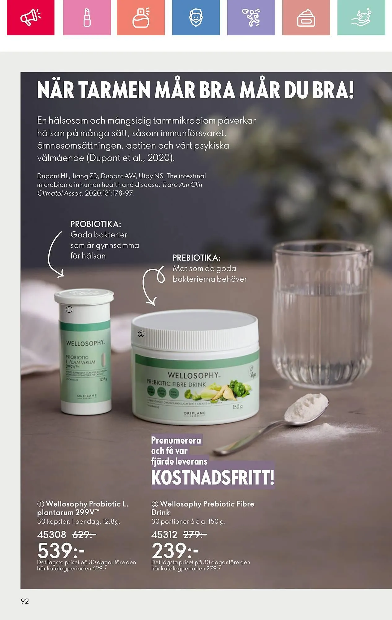 Oriflame reklamblad från 13 juli till 2 augusti 2025 - Reklamblad sidor 92