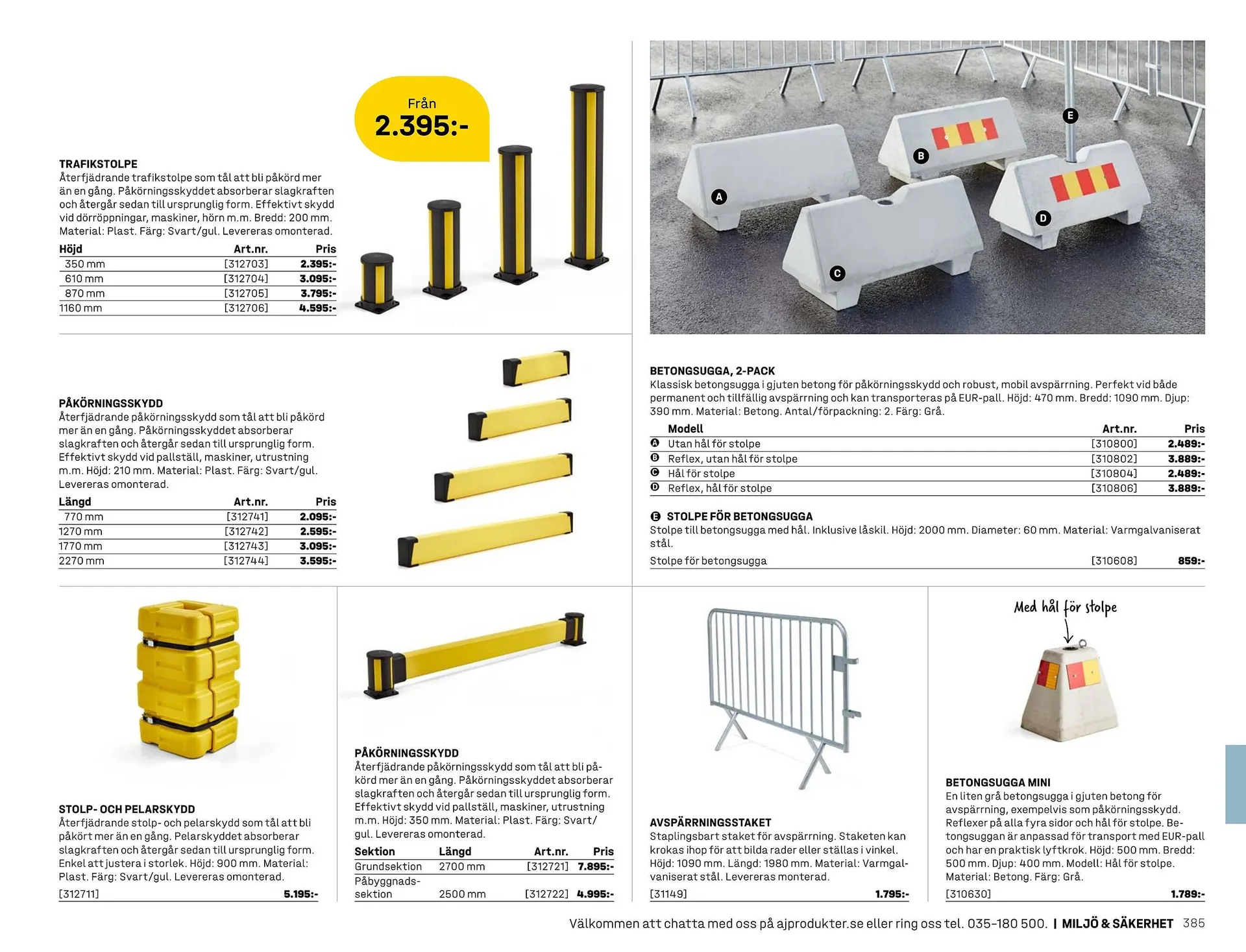 AJ Produkter reklamblad från 1 januari till 31 december 2025 - Reklamblad sidor 385