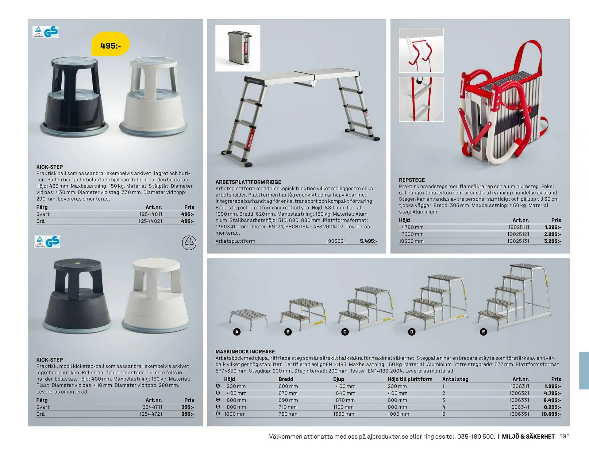 AJ Produkter reklamblad från 1 januari till 31 december 2025 - Reklamblad sidor 395