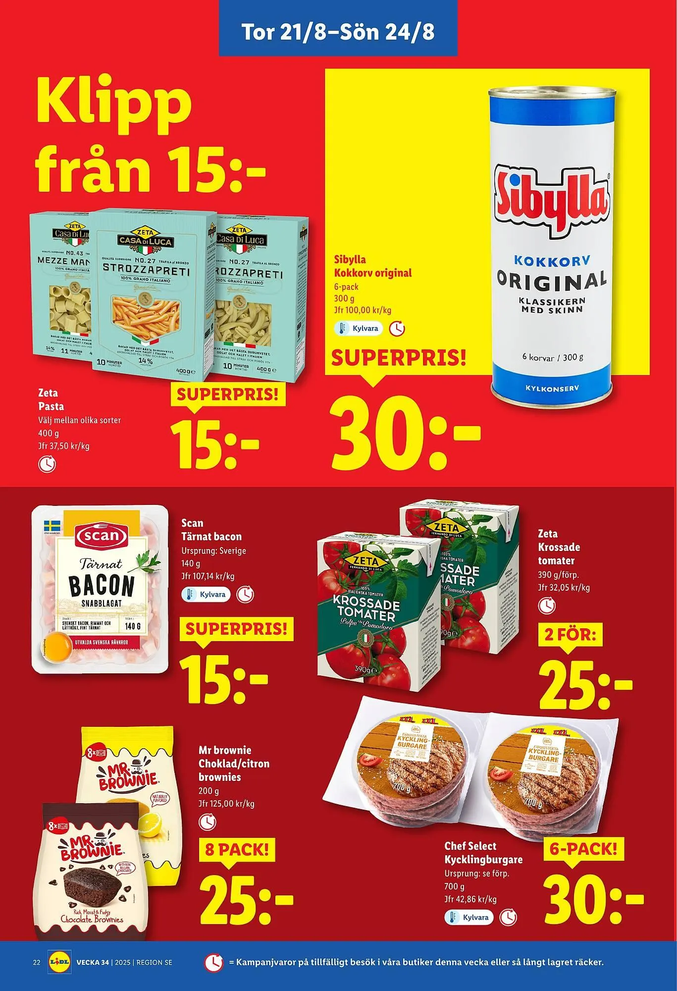 Lidl reklamblad från 18 augusti till 24 augusti 2025 - Reklamblad sidor 27
