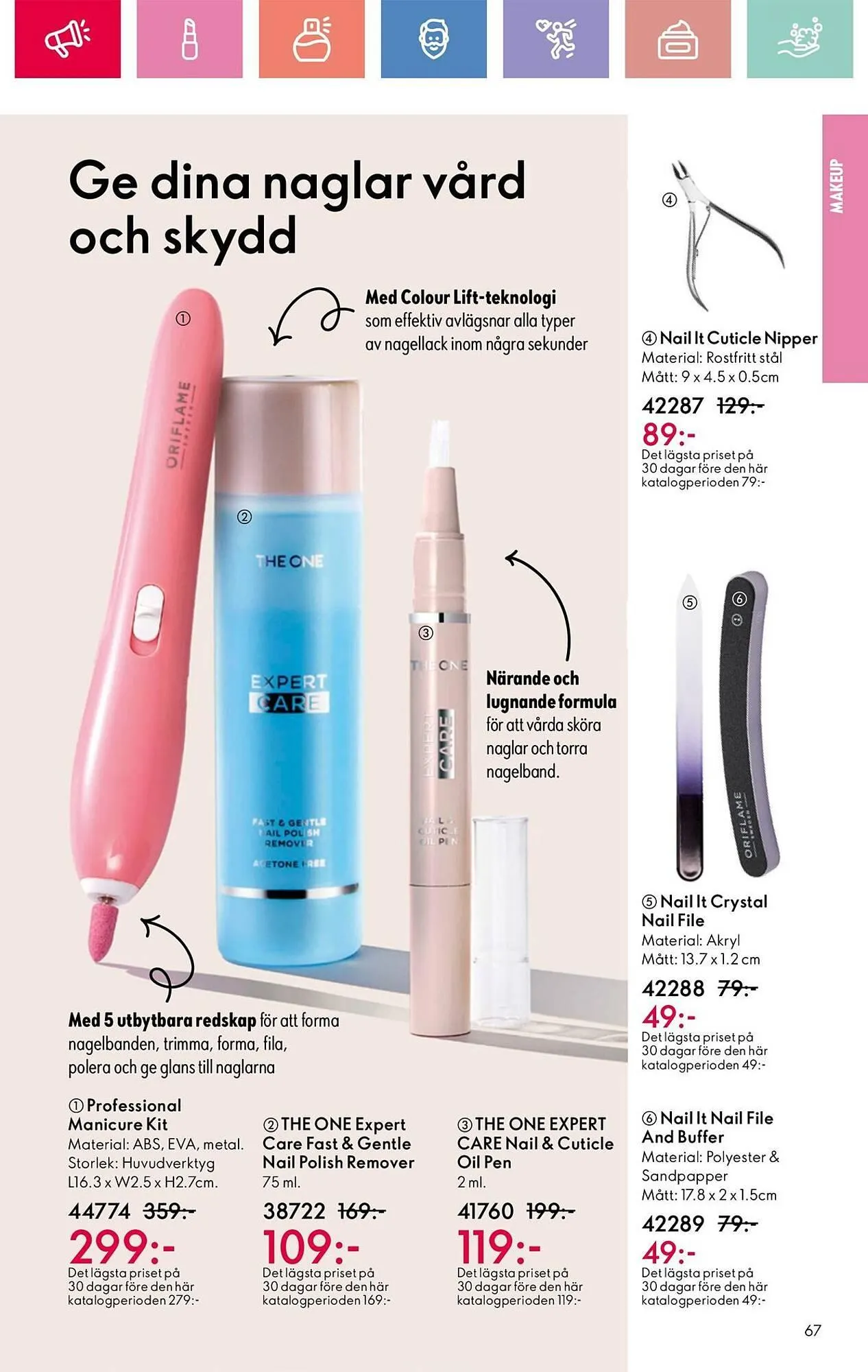 Oriflame reklamblad från 24 augusti till 13 september 2025 - Reklamblad sidor 67