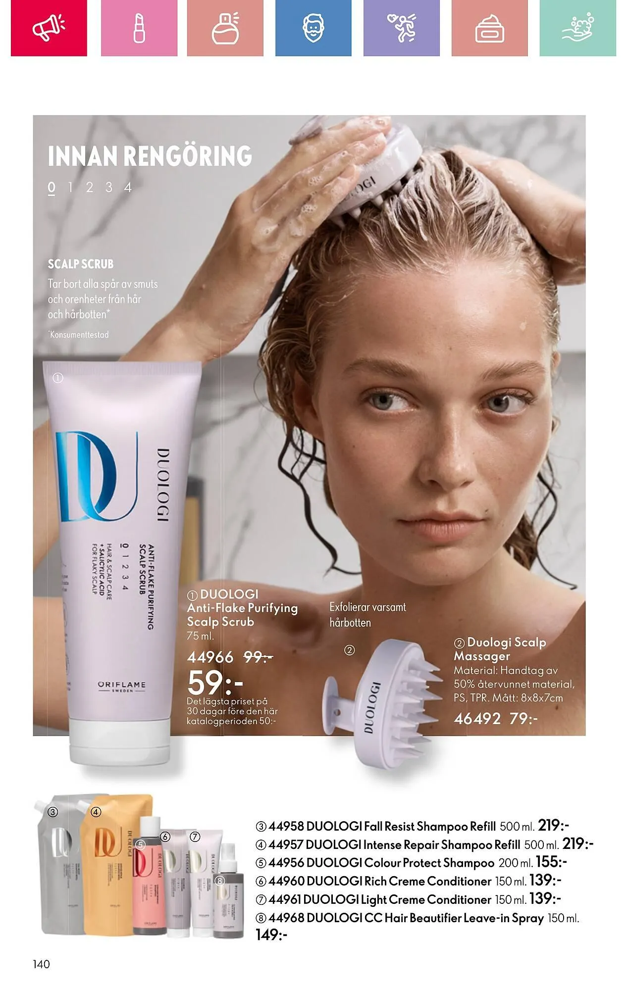 Oriflame reklamblad från 26 januari till 15 februari 2025 - Reklamblad sidor 140