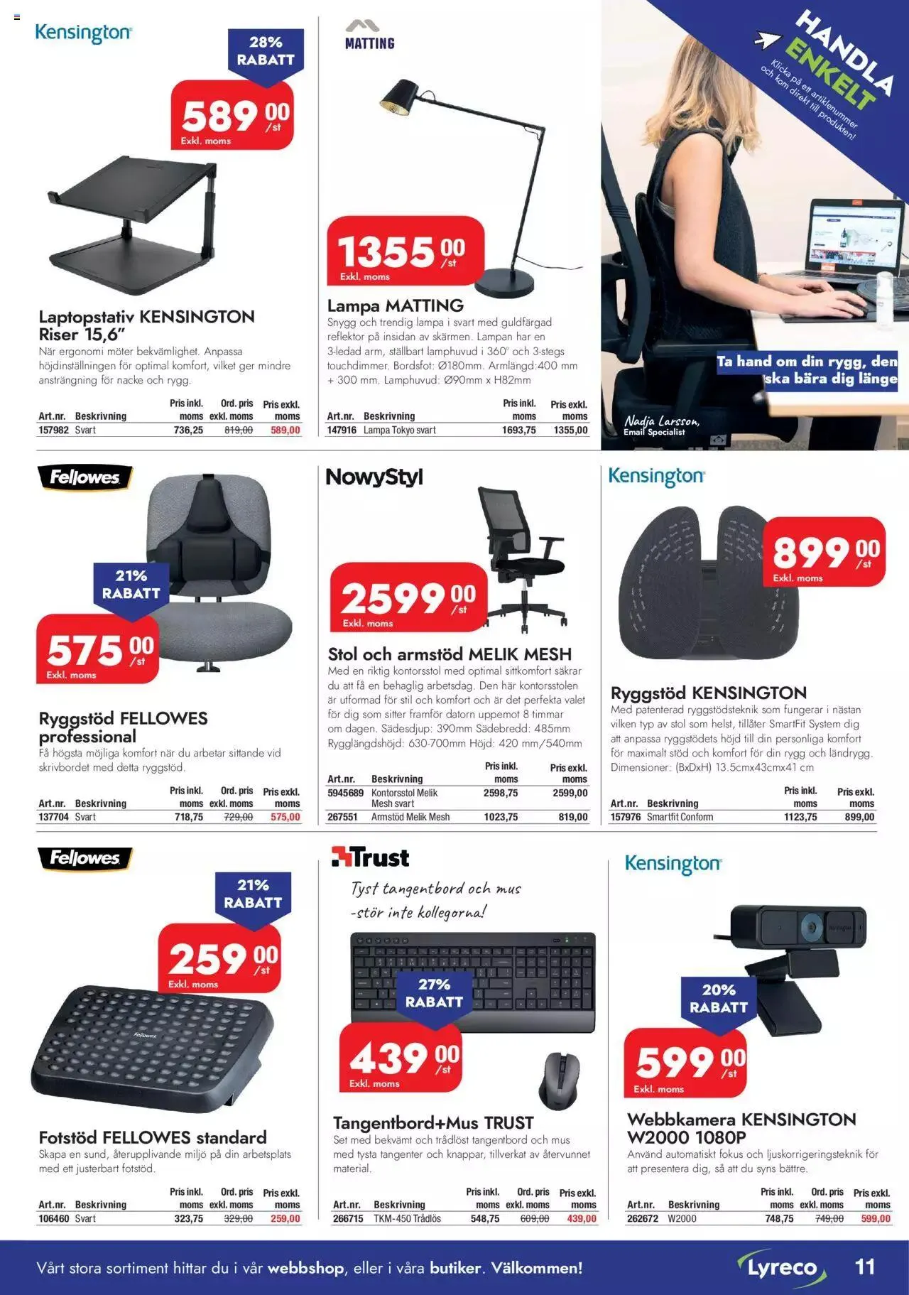 Staples - Lyreco INSPIRATION #1 2023 från 13 mars till 31 december 2023 - Reklamblad sidor 11