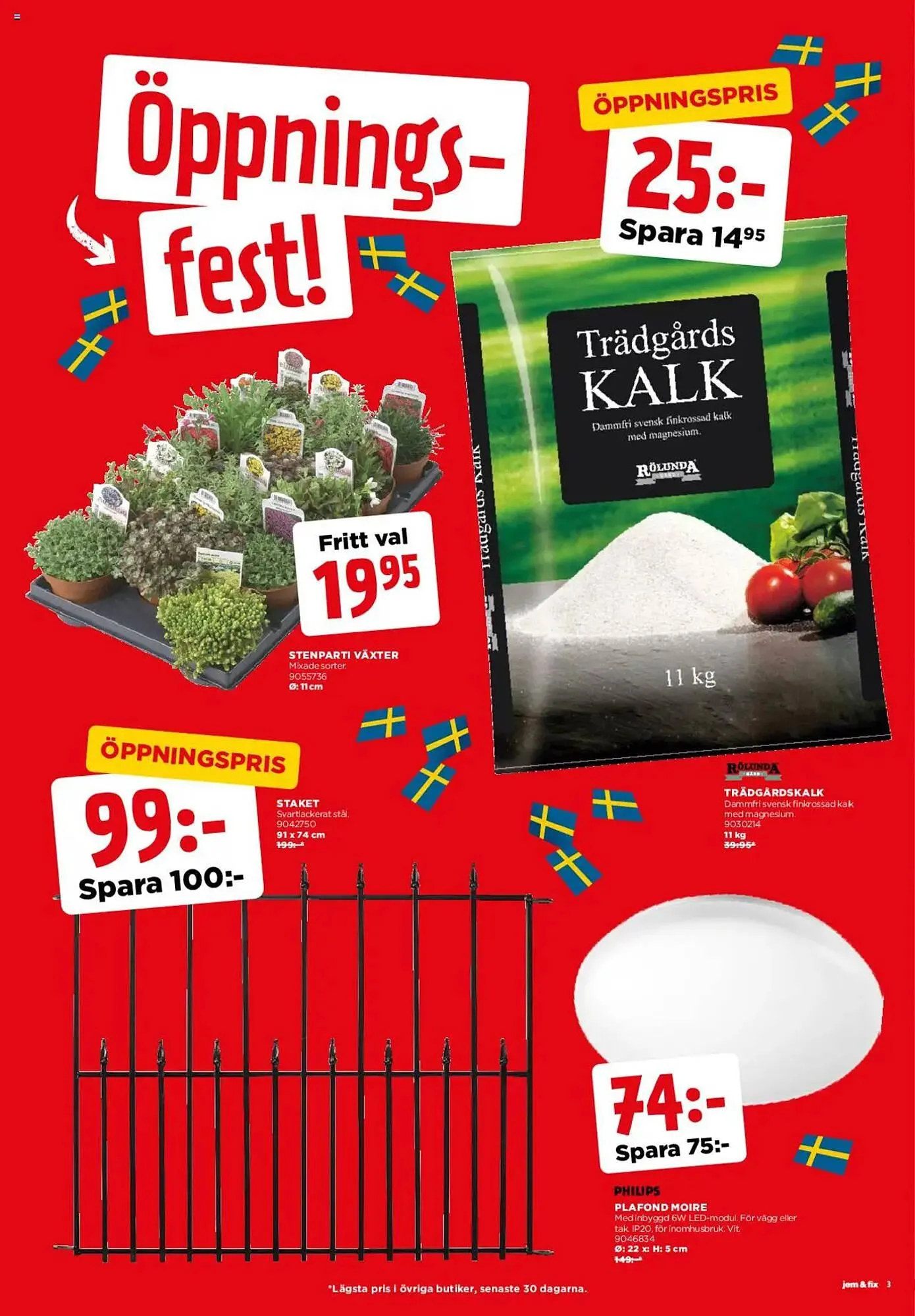 Jem&Fix reklamblad från 25 mars till 30 mars 2025 - Reklamblad sidor 3