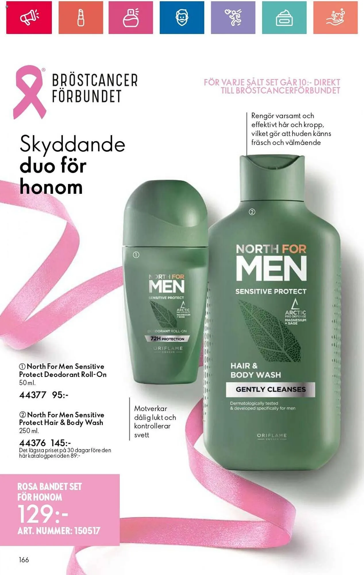 Oriflame reklamblad från 12 september till 2 oktober 2024 - Reklamblad sidor 166