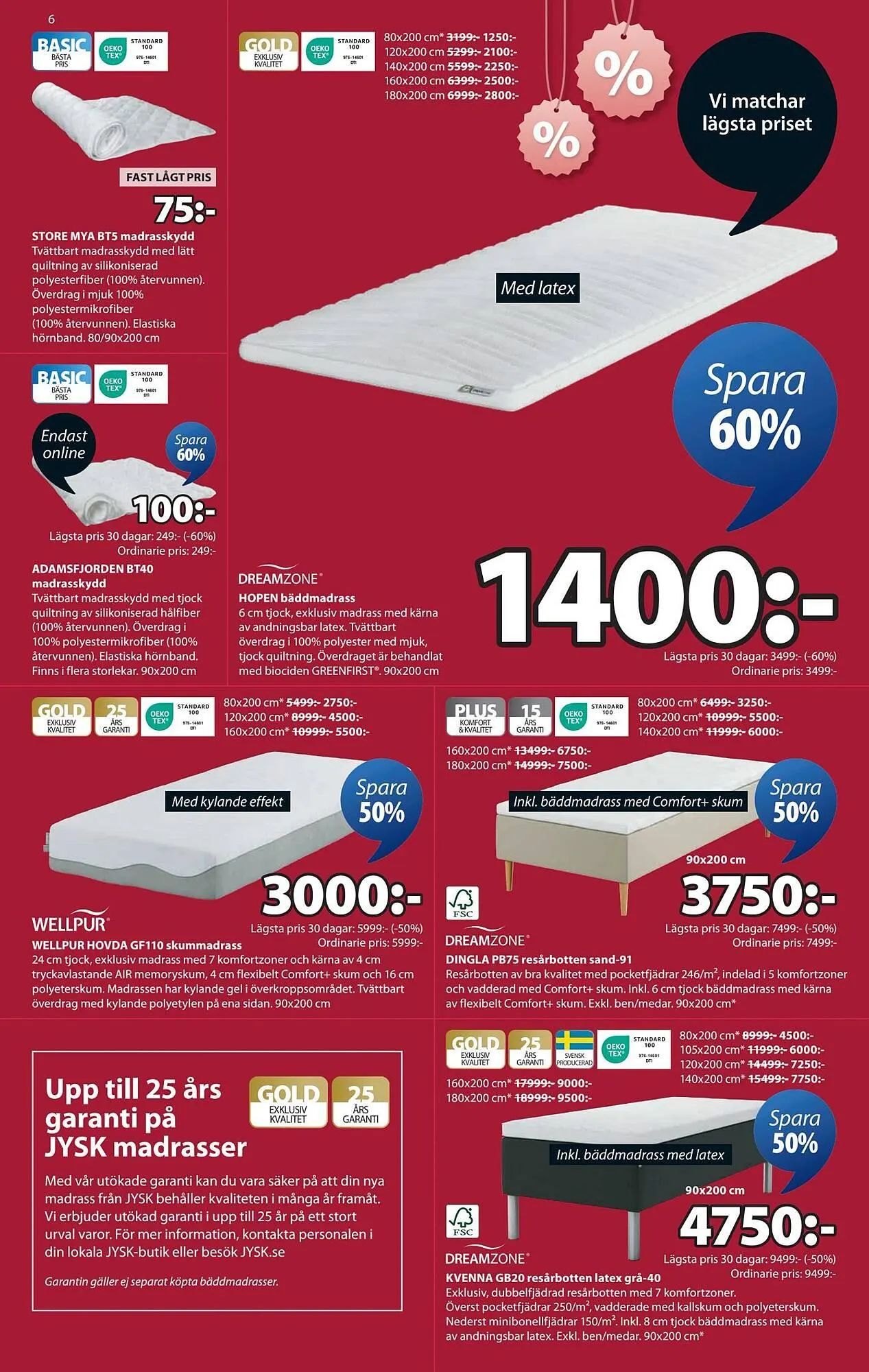JYSK reklamblad från 7 juli till 20 juli 2025 - Reklamblad sidor 6