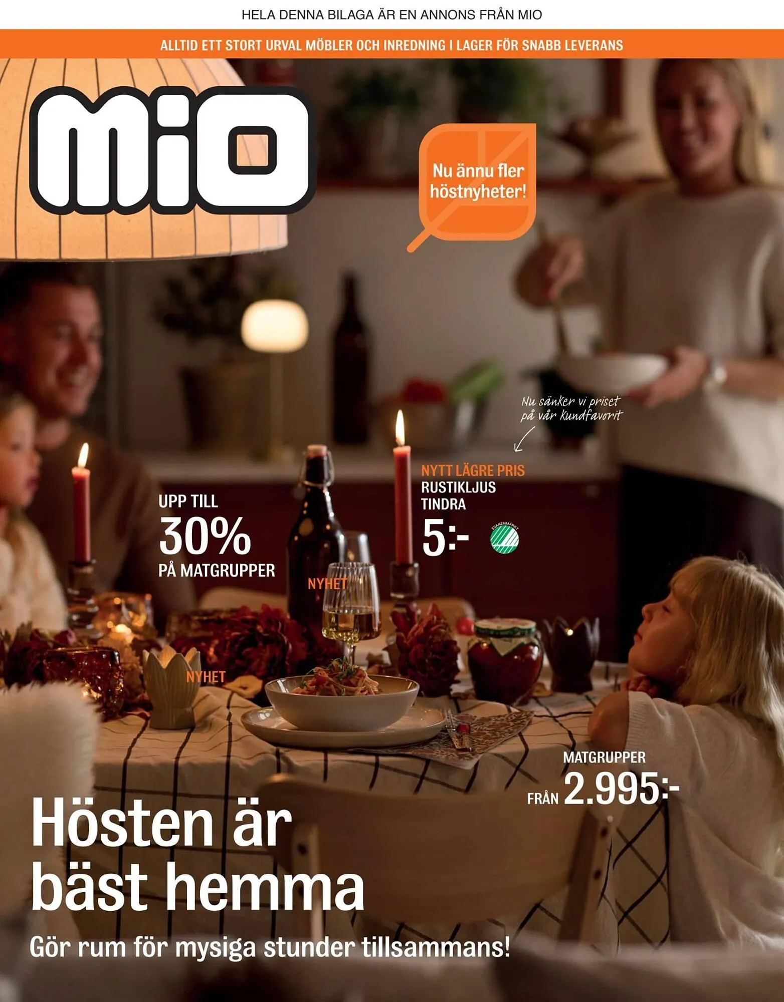 Mio reklamblad från 16 september till 29 september 2025 - Reklamblad sidor 1