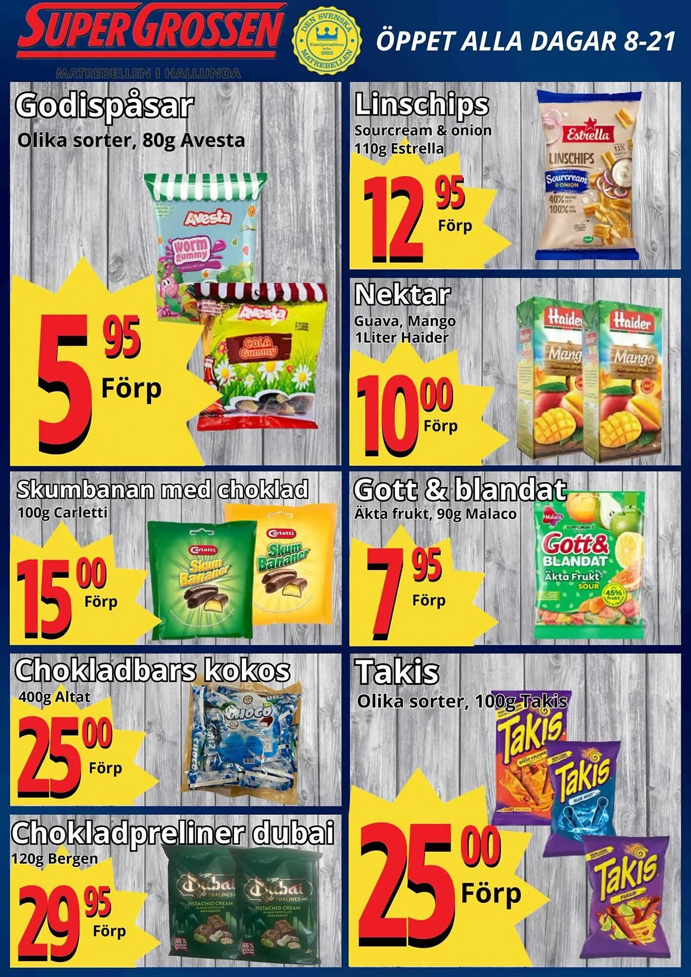 Supergrossen reklamblad från 3 november till 9 november 2025 - Reklamblad sidor 11