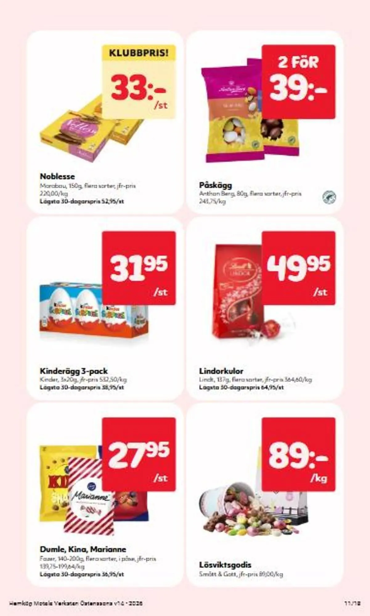 Hemköp reklamblad från 30 mars till 5 april 2026 - Reklamblad sidor 11