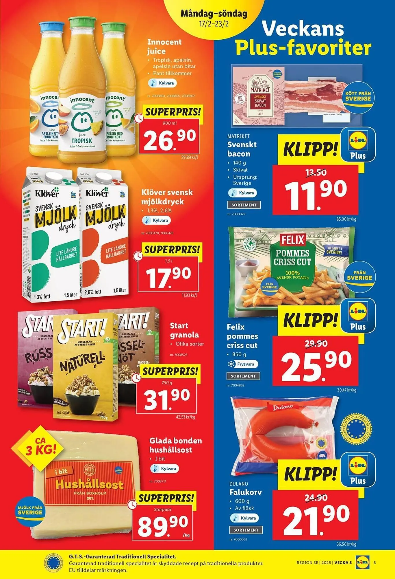 Lidl reklamblad från 17 februari till 23 februari 2025 - Reklamblad sidor 5