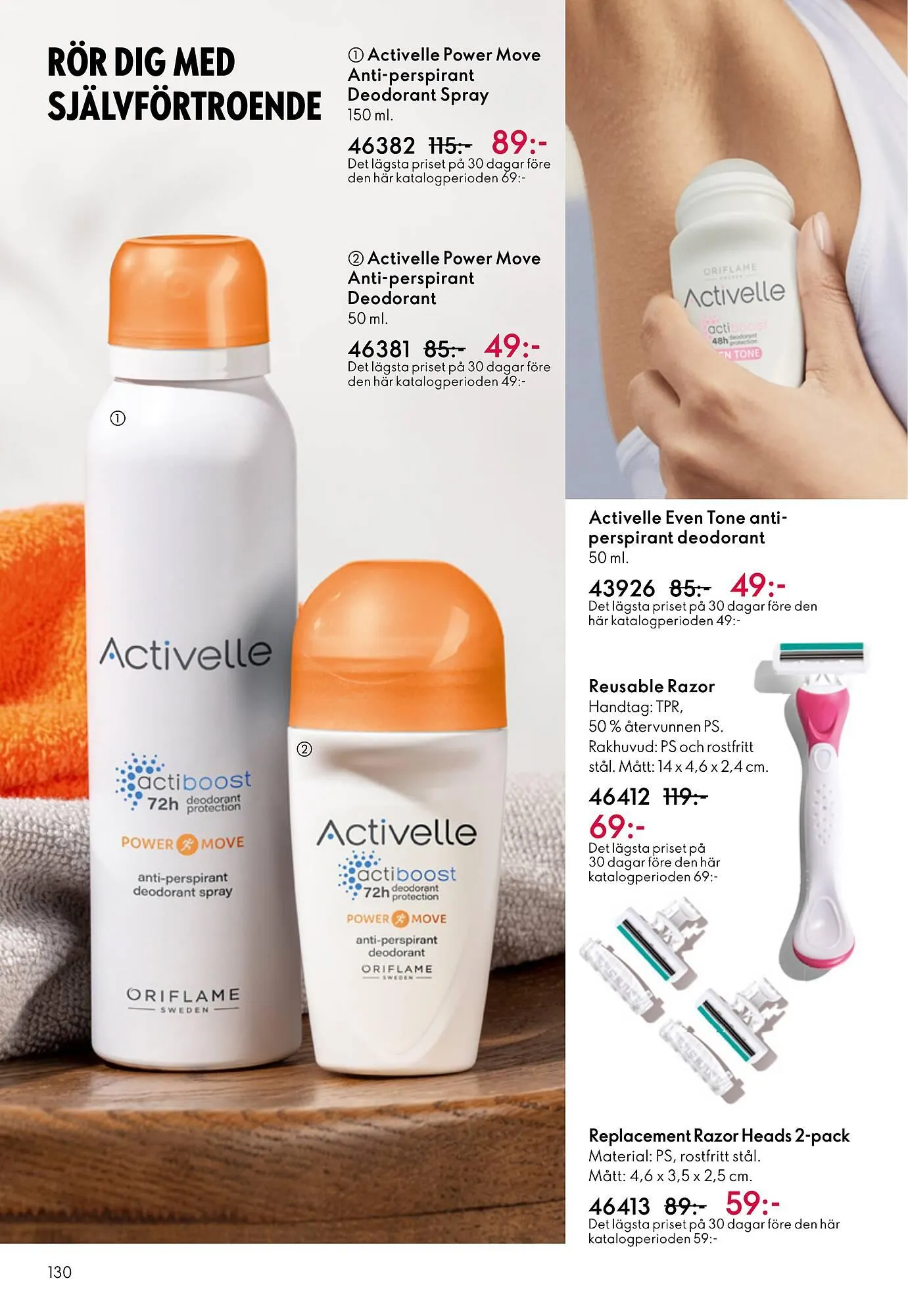 Oriflame reklamblad från 14 september till 7 oktober 2025 - Reklamblad sidor 130