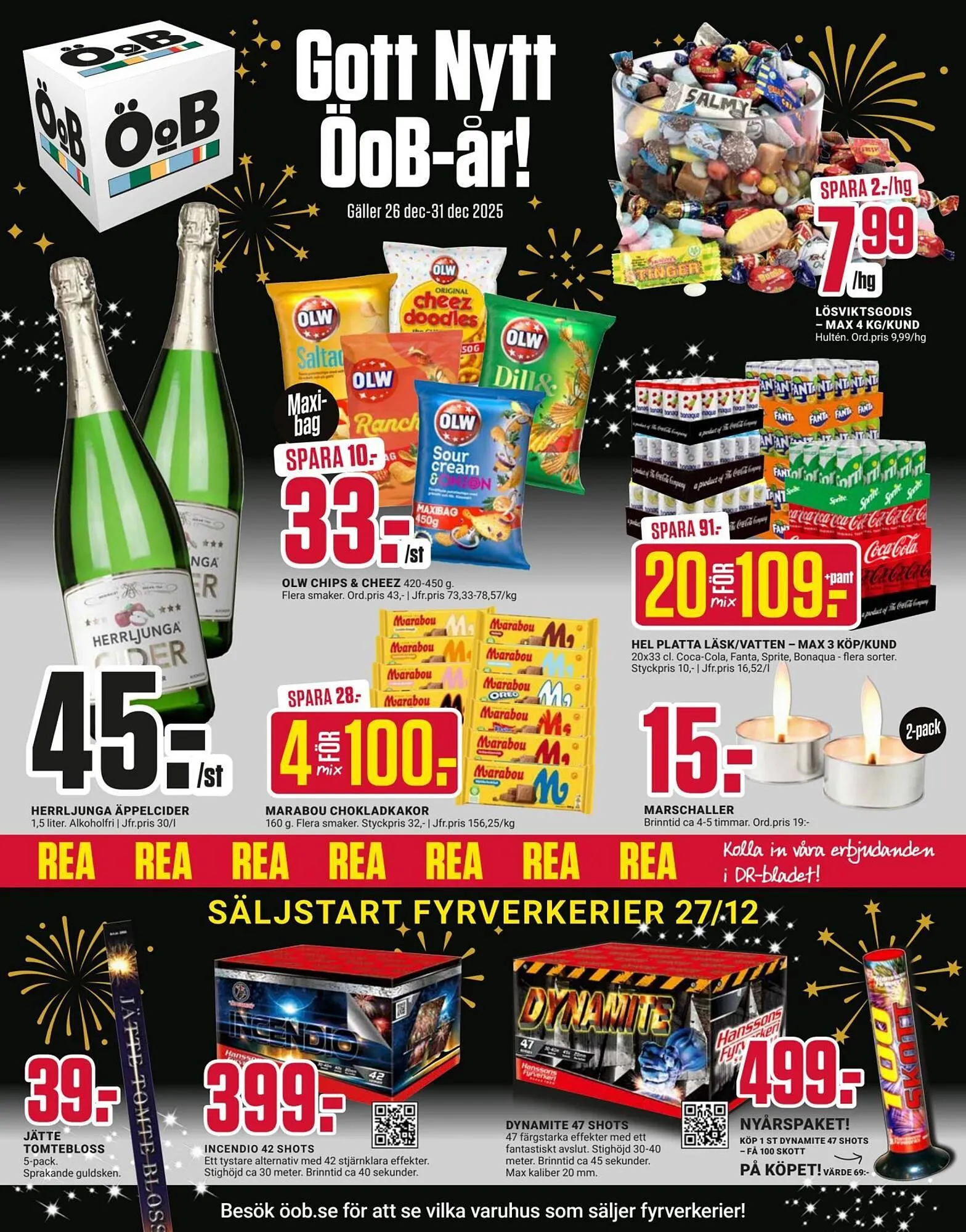 ÖoB annonsblad från 26 december till 1 januari 2026 - Reklamblad sidor 1