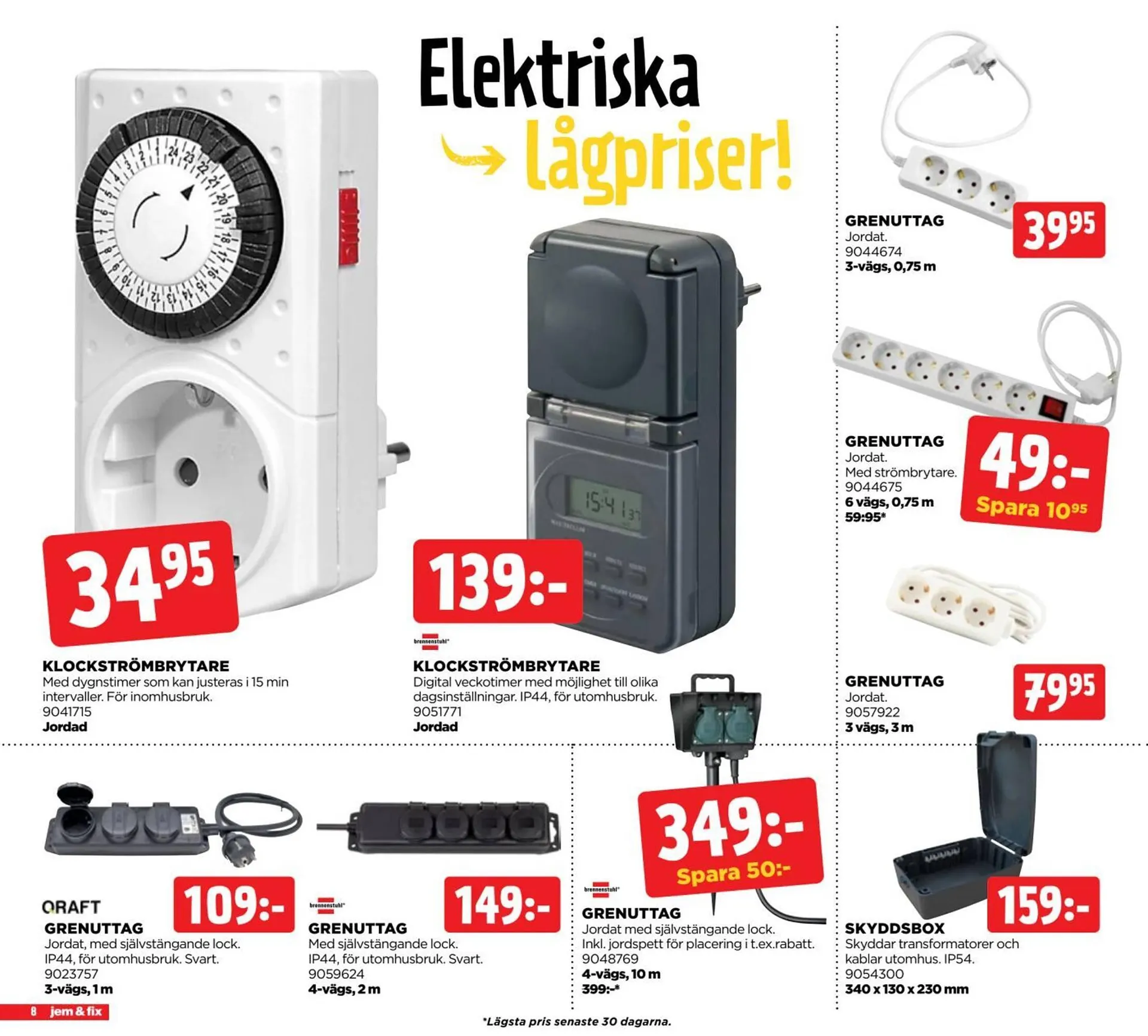 Jem&Fix reklamblad från 3 november till 16 november 2025 - Reklamblad sidor 8