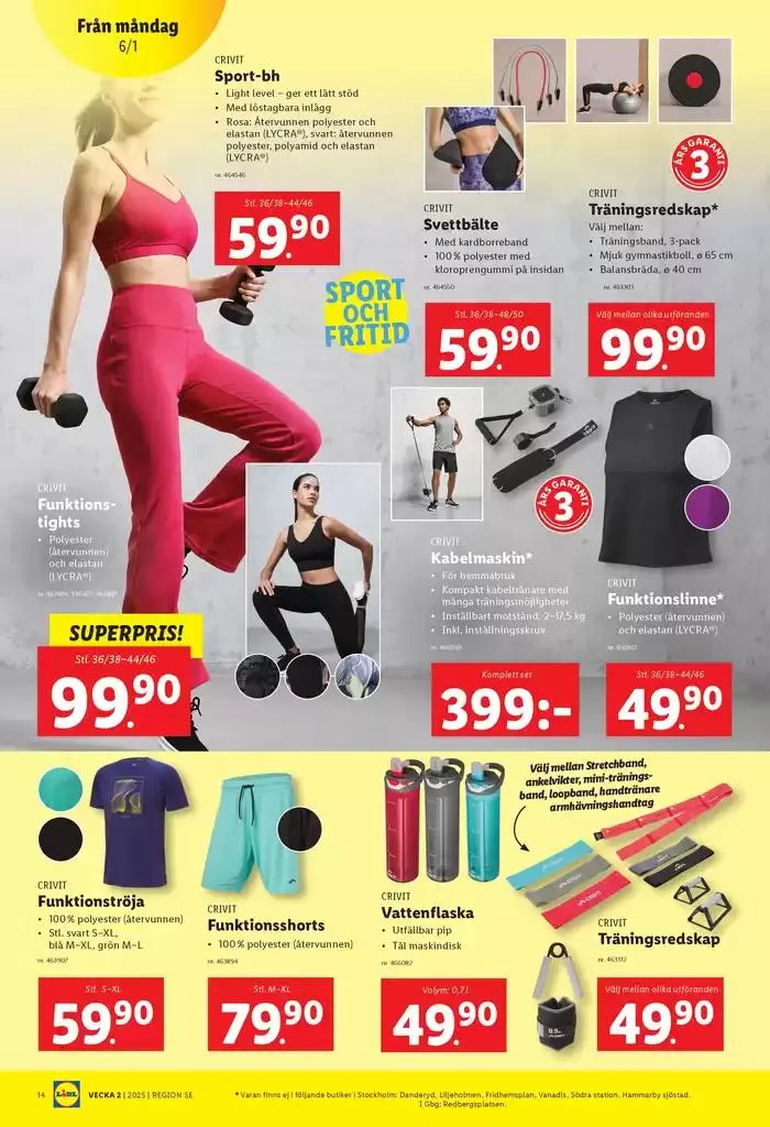 Aktuella deals och erbjudanden från 6 januari till 12 januari 2025 - Reklamblad sidor 16