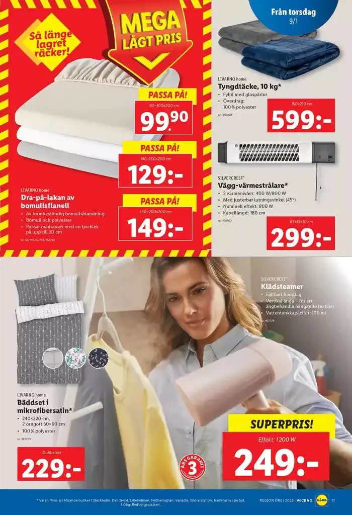 Aktuella deals och erbjudanden från 6 januari till 12 januari 2025 - Reklamblad sidor 19