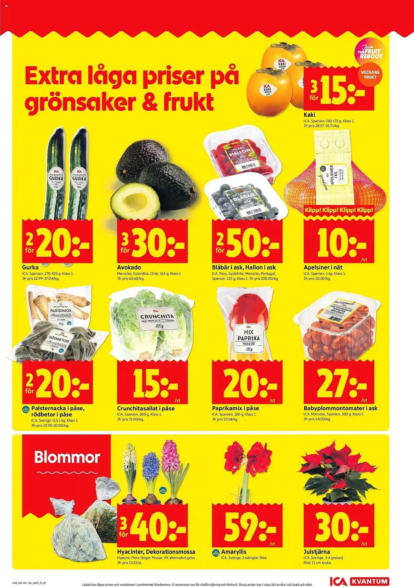 ICA Kvantum reklamblad från 24 november till 30 november 2025 - Reklamblad sidor 7