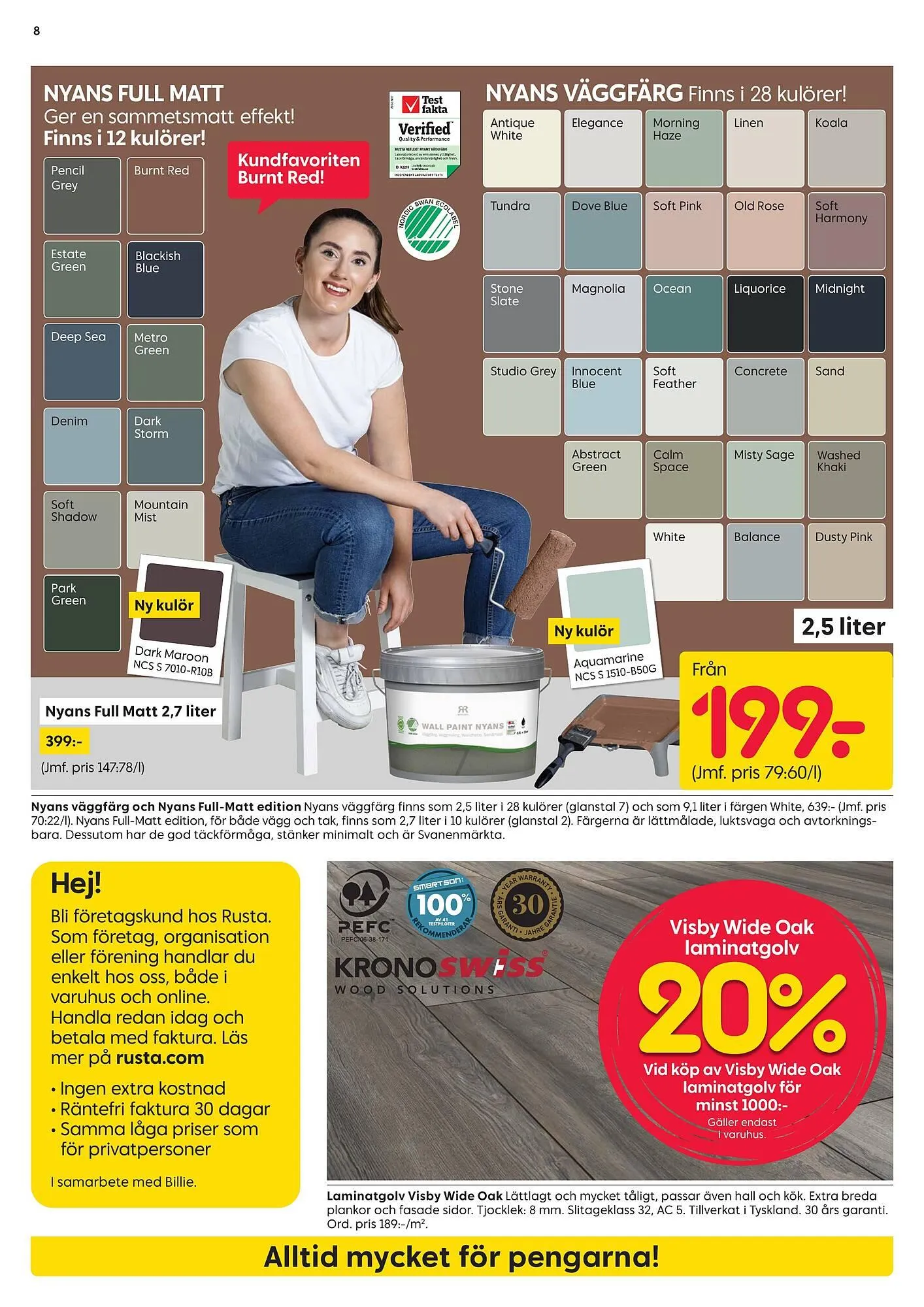 Rusta reklamblad från 18 augusti till 23 augusti 2025 - Reklamblad sidor 8