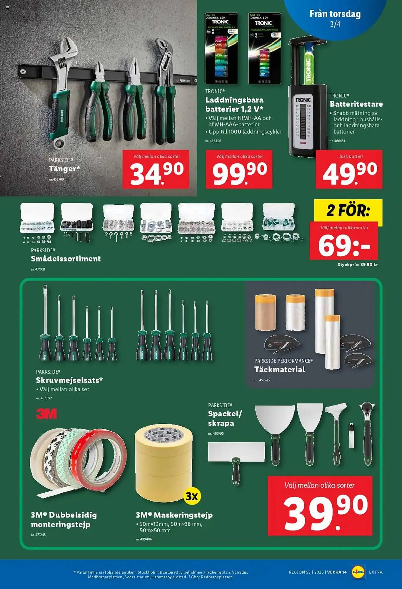 Lidl reklamblad från 31 mars till 6 april 2025 - Reklamblad sidor 25