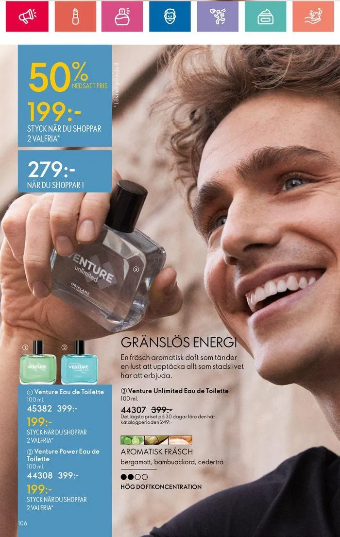 Oriflame reklamblad från 20 juni till 4 juli 2024 - Reklamblad sidor 106